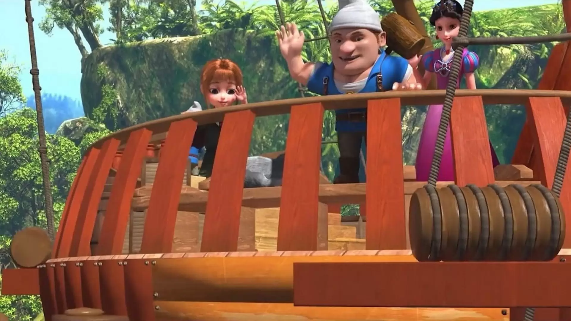 دانلود انیمیشن Snow White’s New Adventure 2016