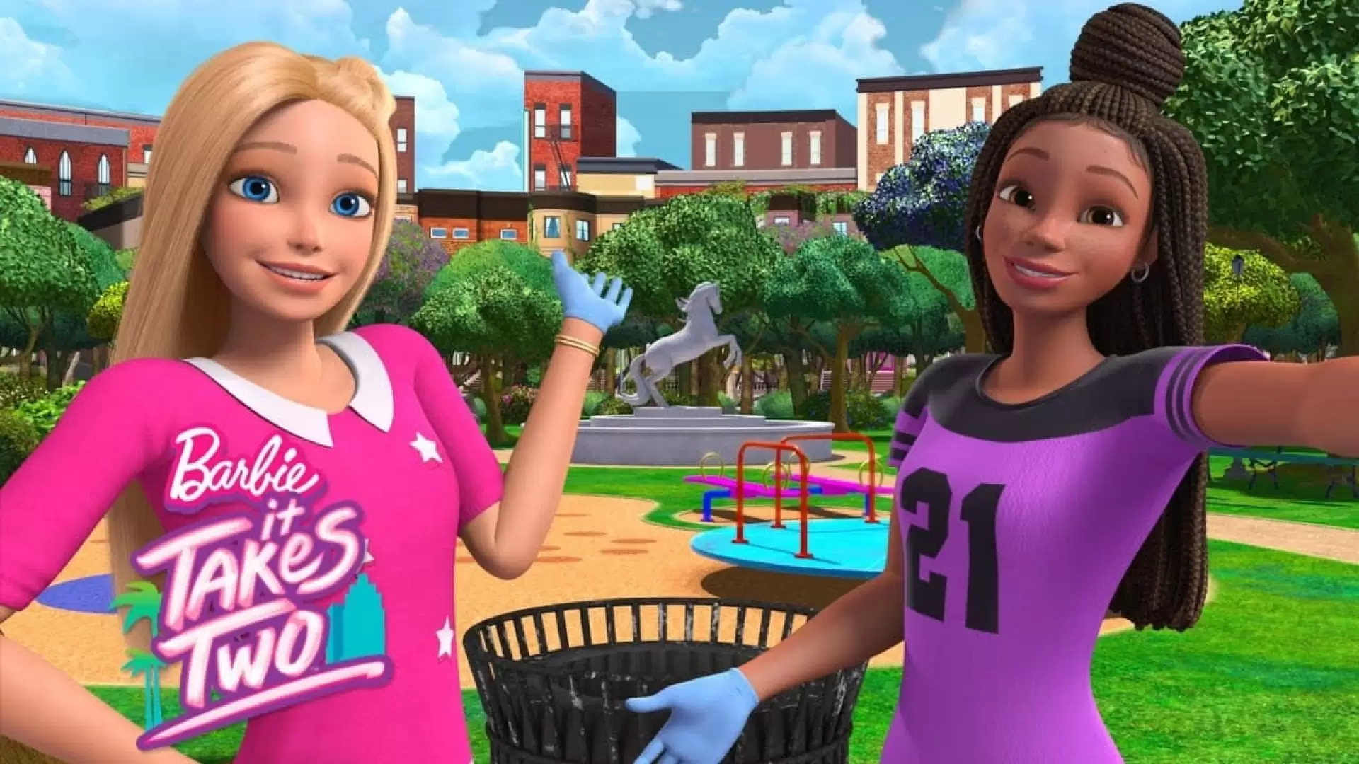 دانلود انیمیشن Barbie: It Takes Two 2022 با تماشای آنلاین