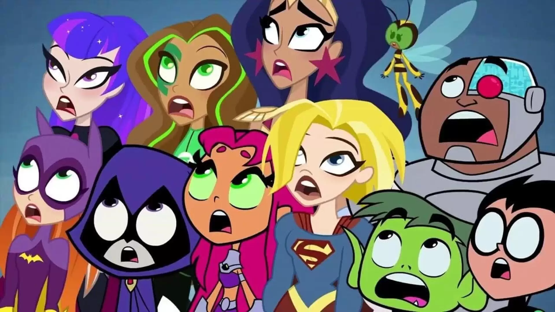 دانلود انیمیشن Teen Titans Go! & DC Super Hero Girls: Mayhem in the Multiverse 2022