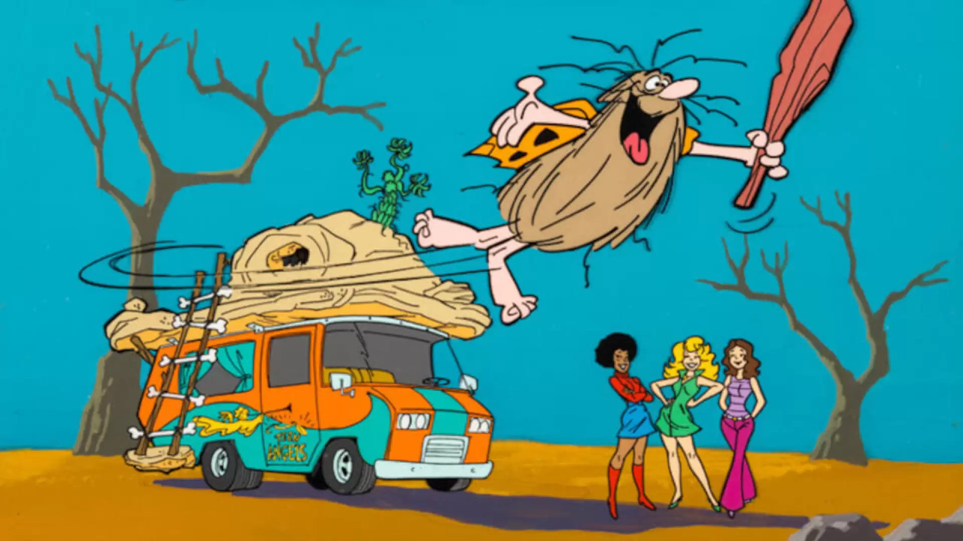 دانلود انیمیشن Captain Caveman and the Teen Angels 1977