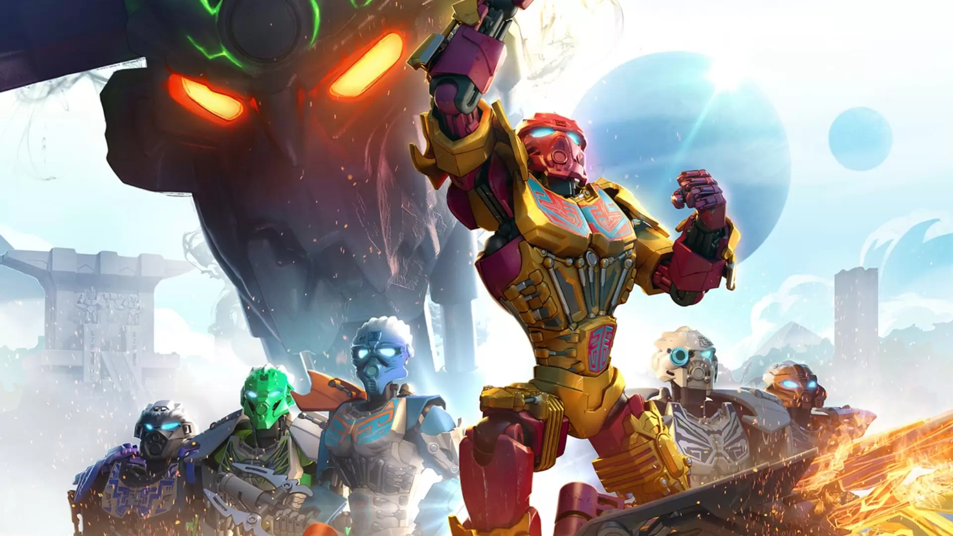 دانلود انیمیشن Lego Bionicle: The Journey to One 2016