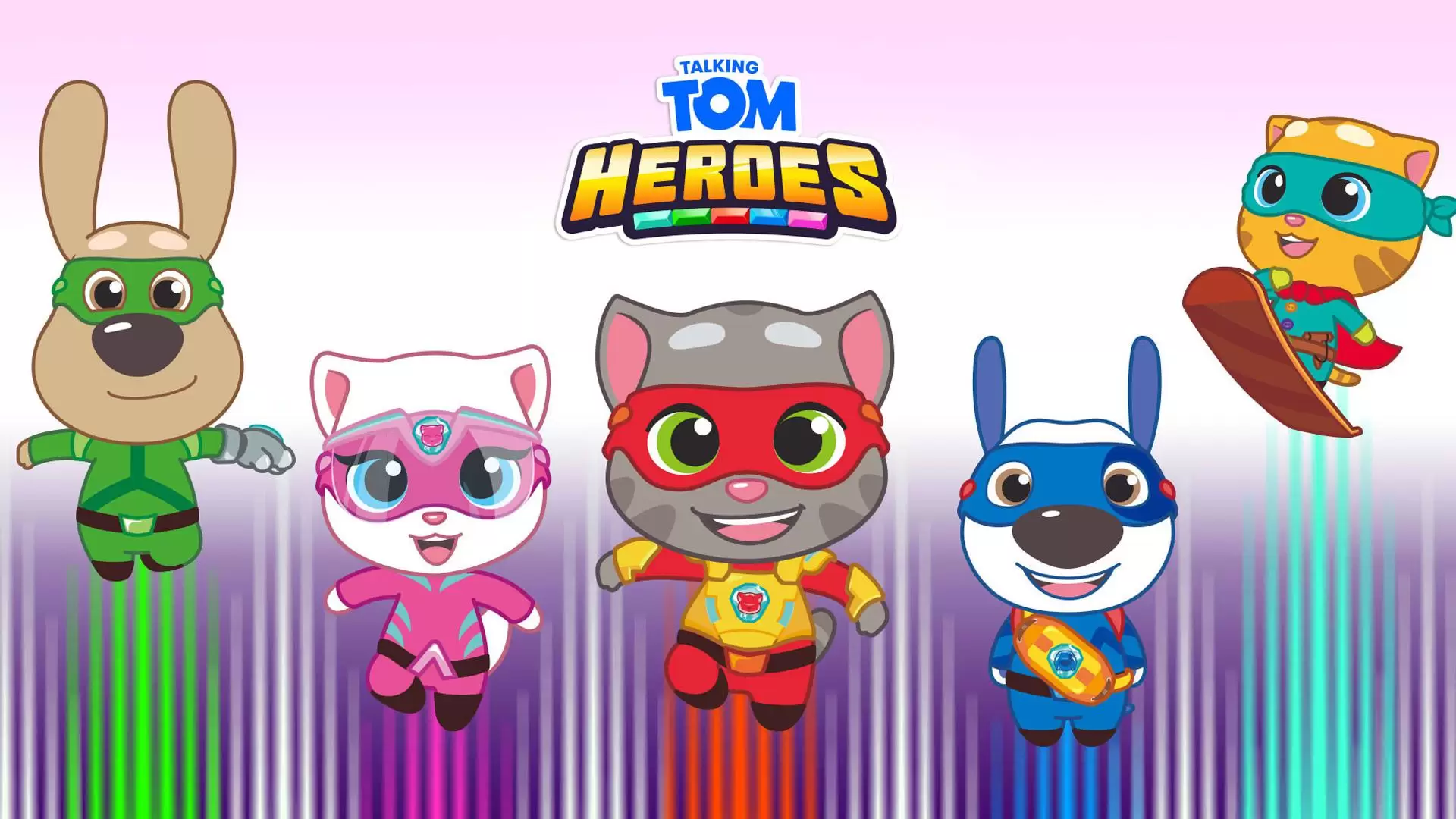دانلود سریال Talking Tom Heroes 2019