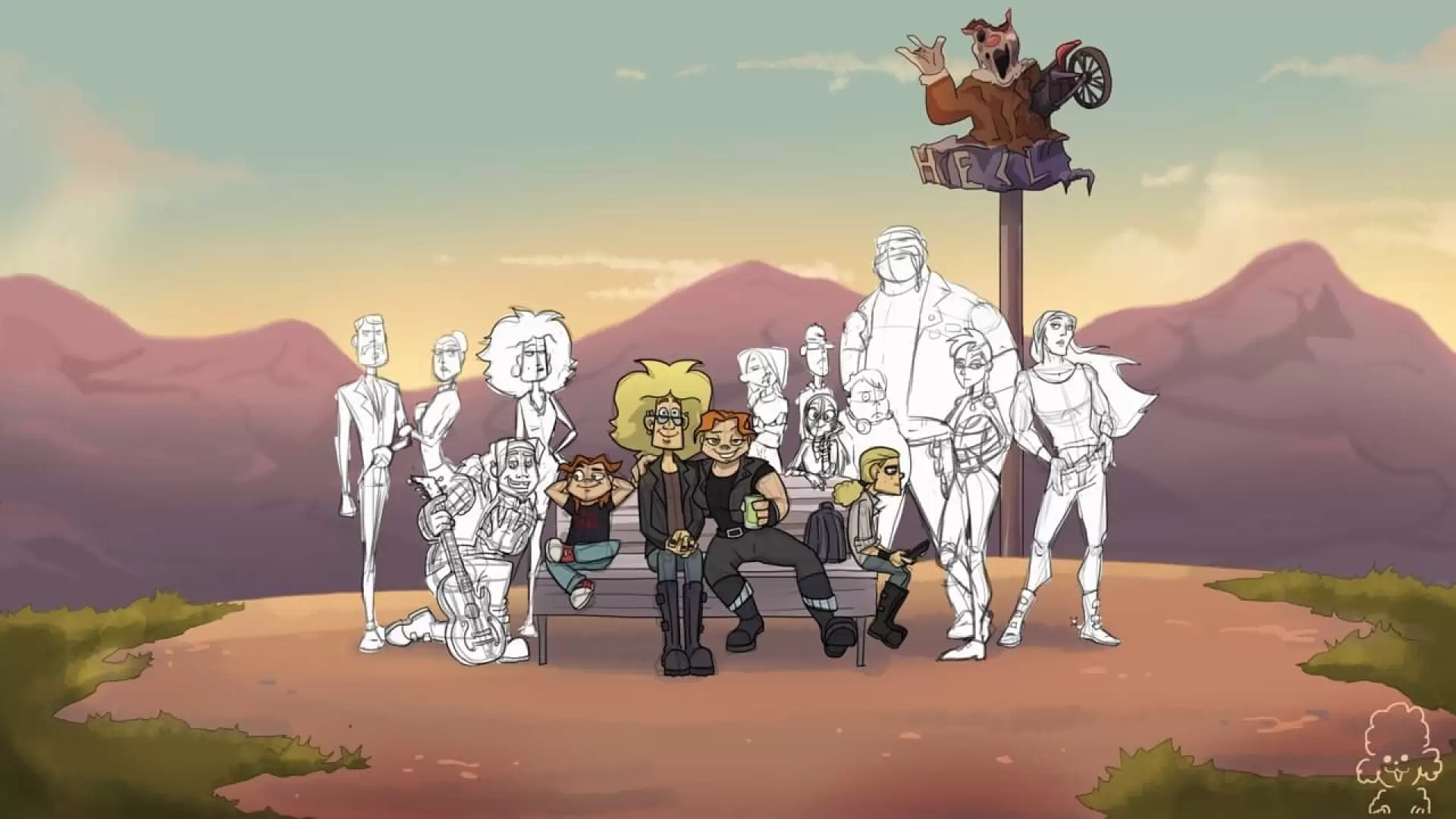 دانلود انیمیشن Metal Family 2018