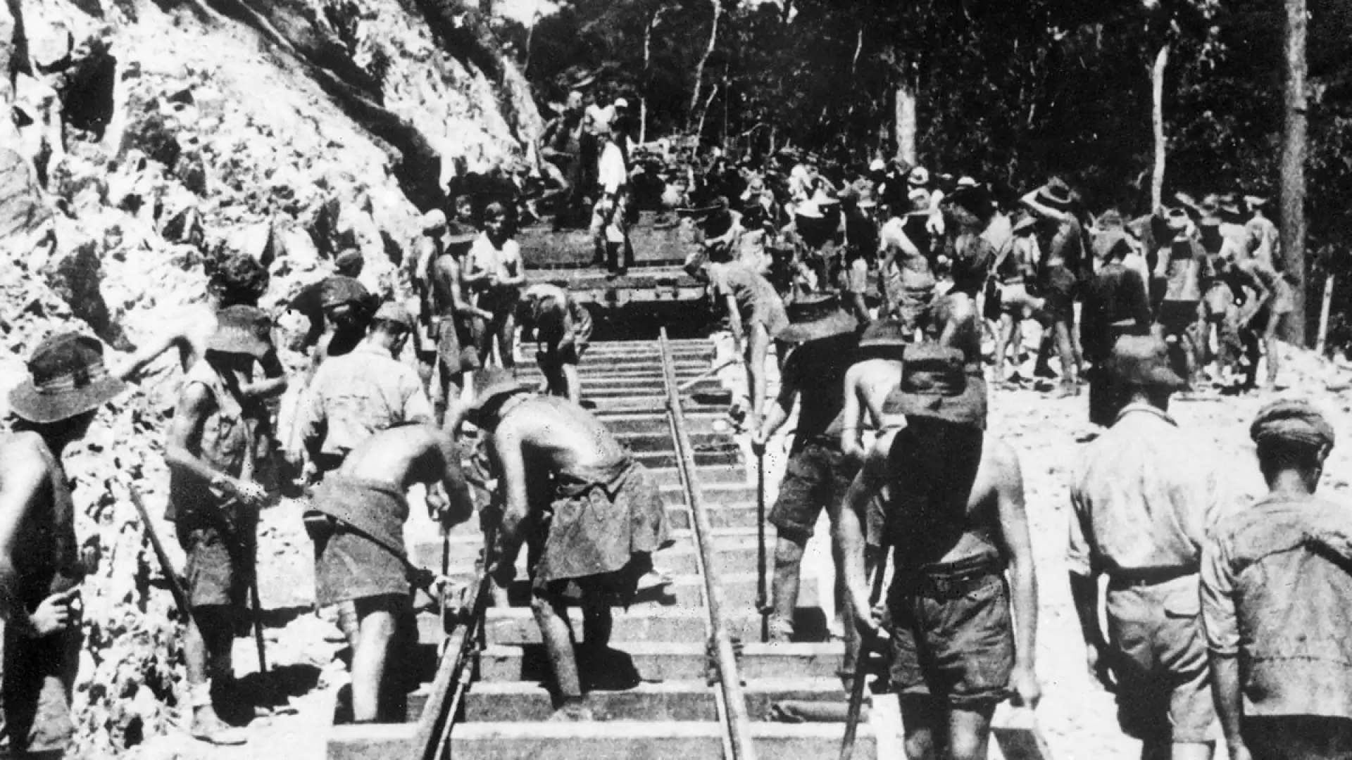 دانلود مستند Building Burma’s Death Railway: Moving Half the Mountain 2014