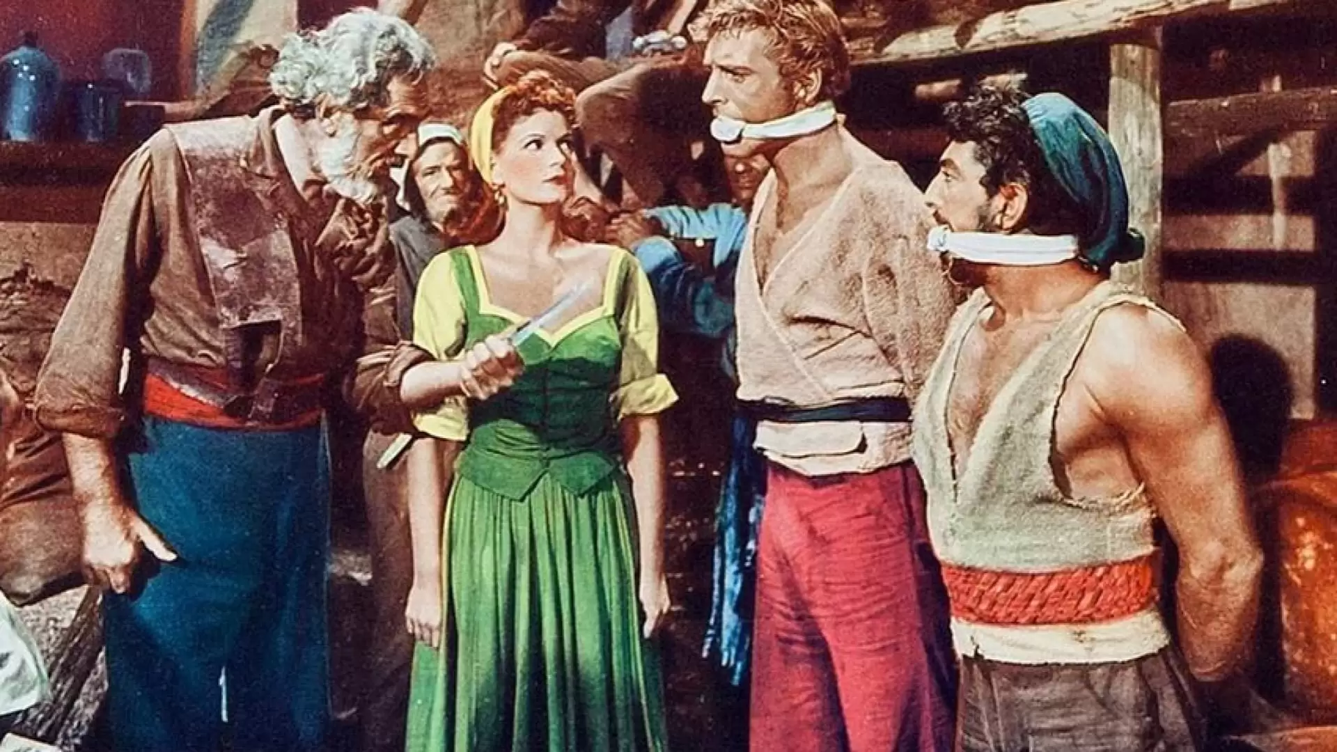 دانلود فیلم The Crimson Pirate 1952 (دزد دریایی زرشکی) با زیرنویس فارسی