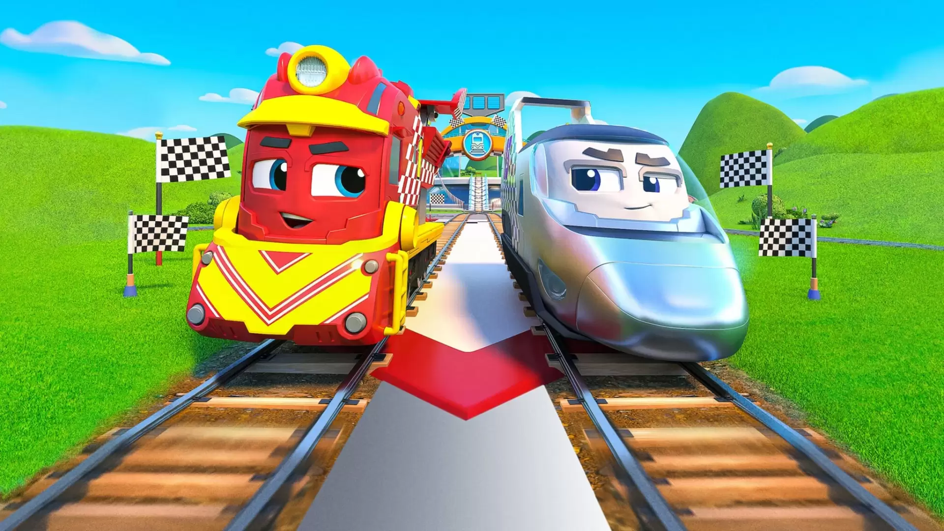 دانلود انیمیشن Mighty Express: Mighty Trains Race 2022