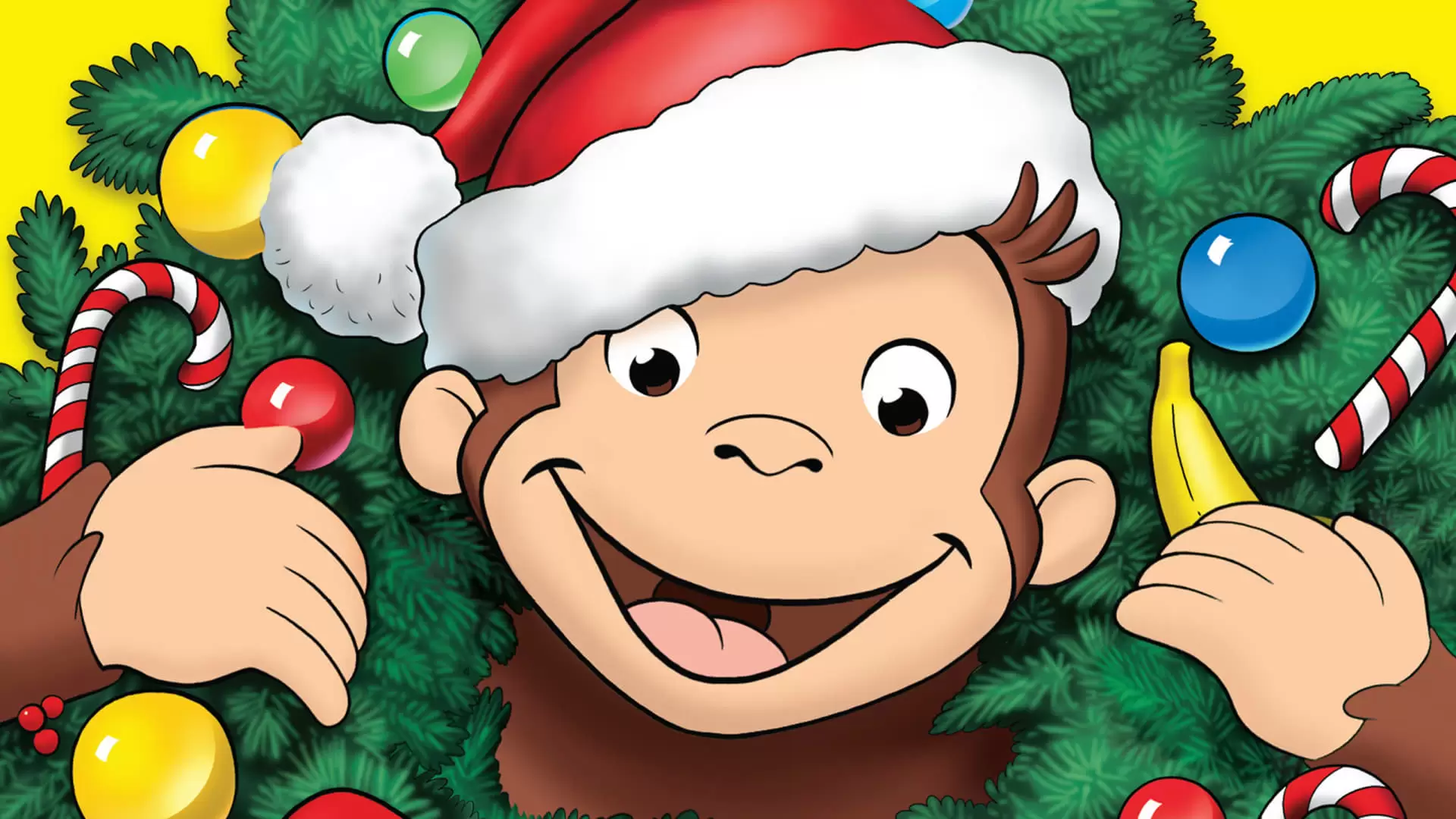 دانلود انیمیشن Curious George: A Very Monkey Christmas 2009