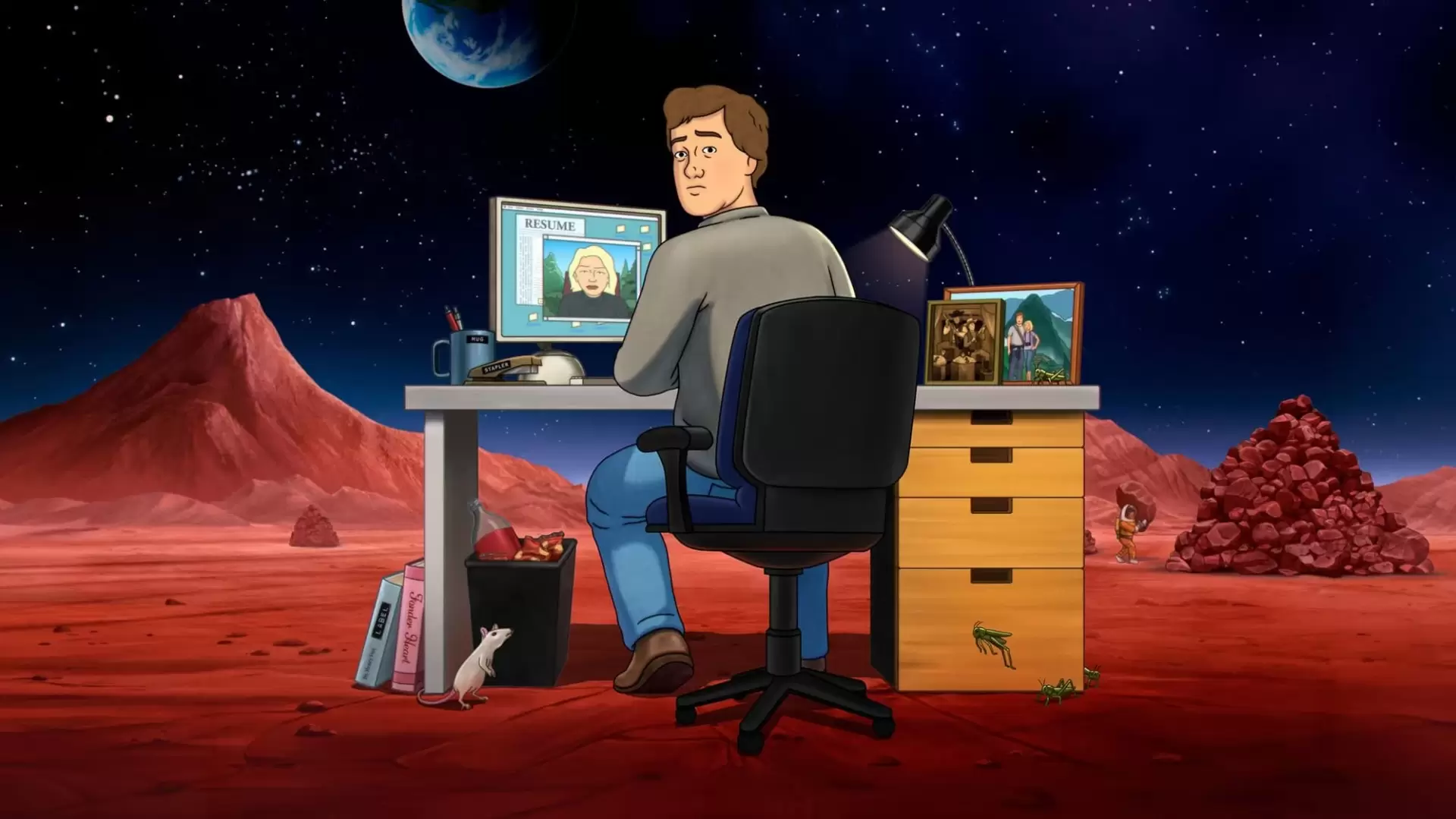 دانلود انیمیشن Fired on Mars 2023 با زیرنویس فارسی و تماشای آنلاین