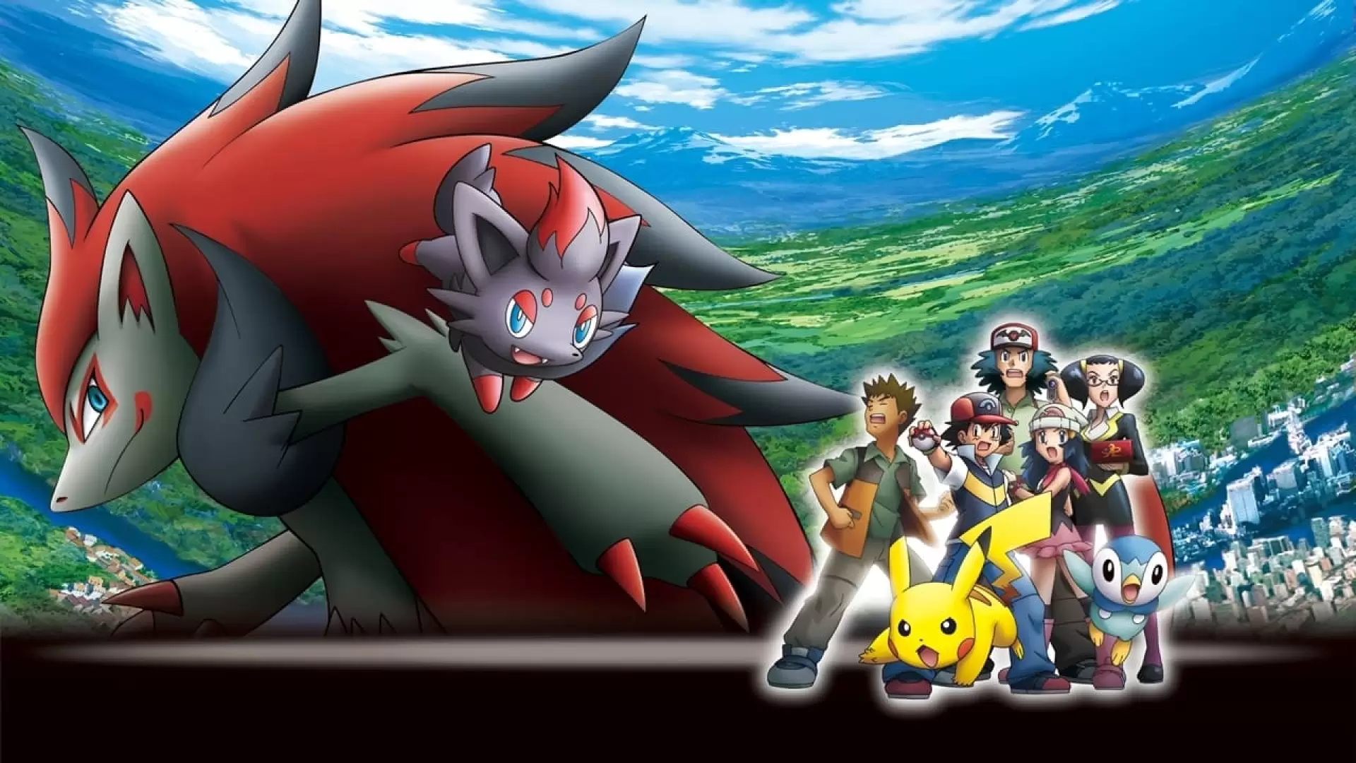 دانلود انیمه Pokémon: Zoroark: Master of Illusions 2010 با زیرنویس فارسی