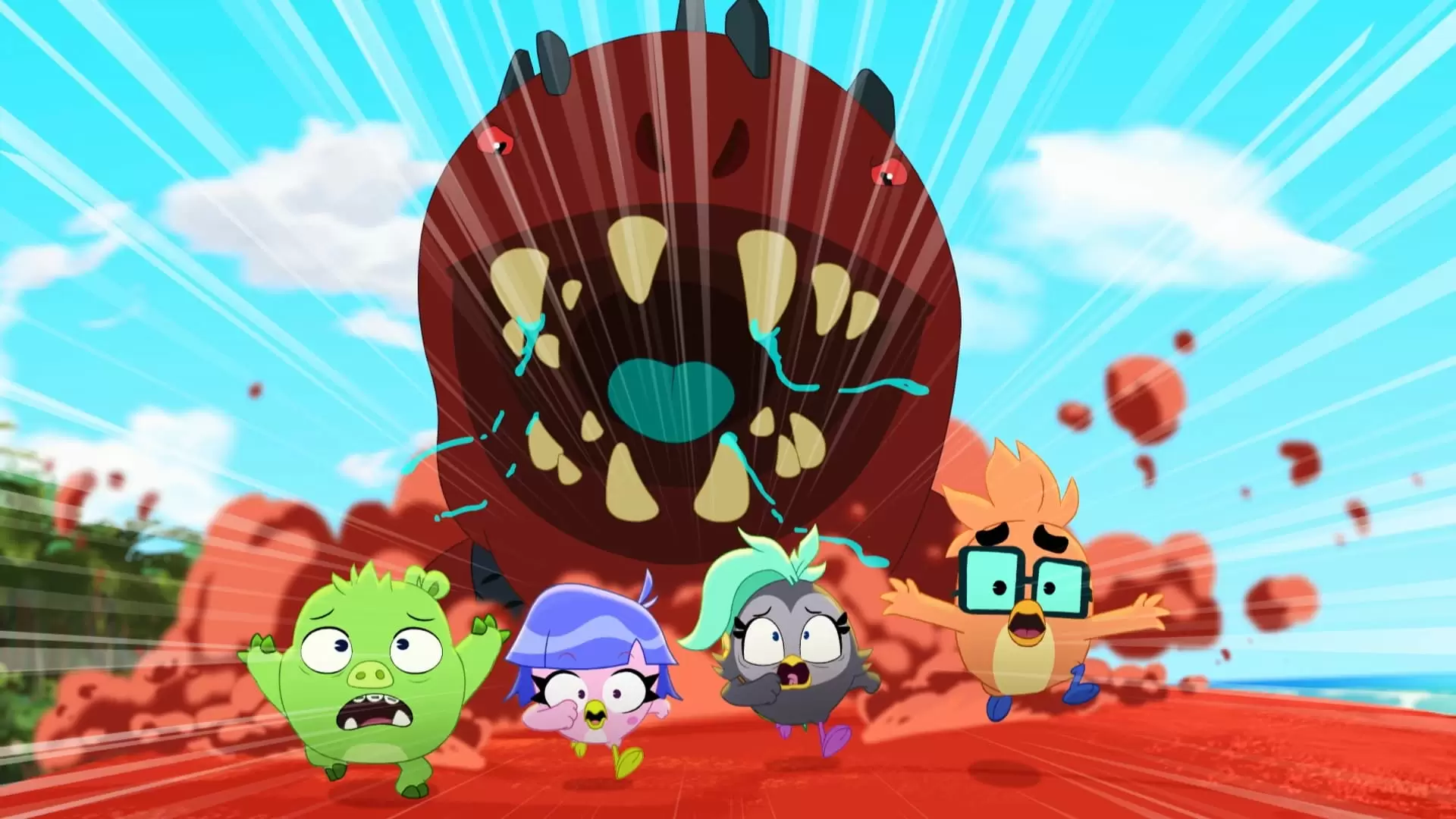 دانلود انیمیشن Angry Birds Mystery Island 2024 (جزیره اسرارآمیز پرندگان خشمگین) با تماشای آنلاین