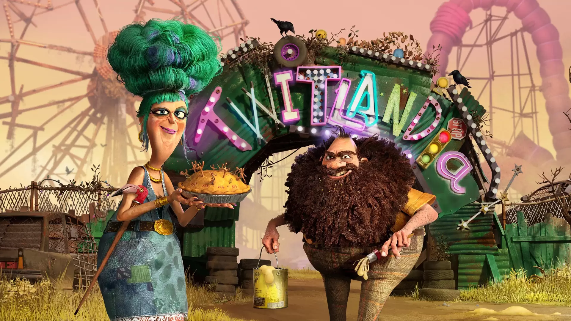 دانلود انیمیشن The Twits 2025 با زیرنویس فارسی و تماشای آنلاین