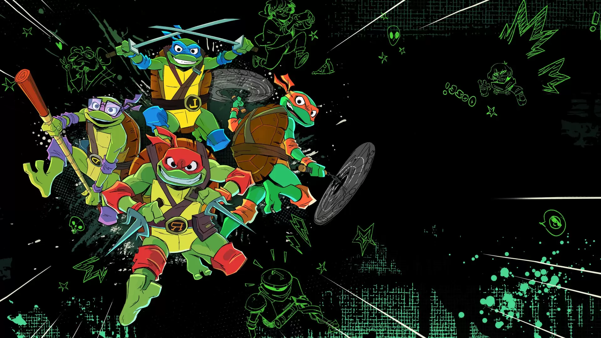 دانلود انیمیشن Tales of the Teenage Mutant Ninja Turtles 2024 با تماشای آنلاین