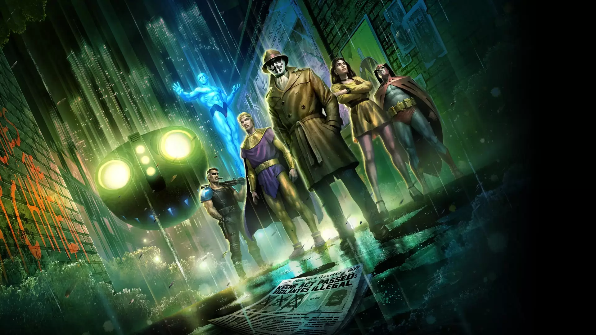دانلود انیمیشن Watchmen: Chapter I 2024 (نگهبانان: بخش اول) با تماشای آنلاین