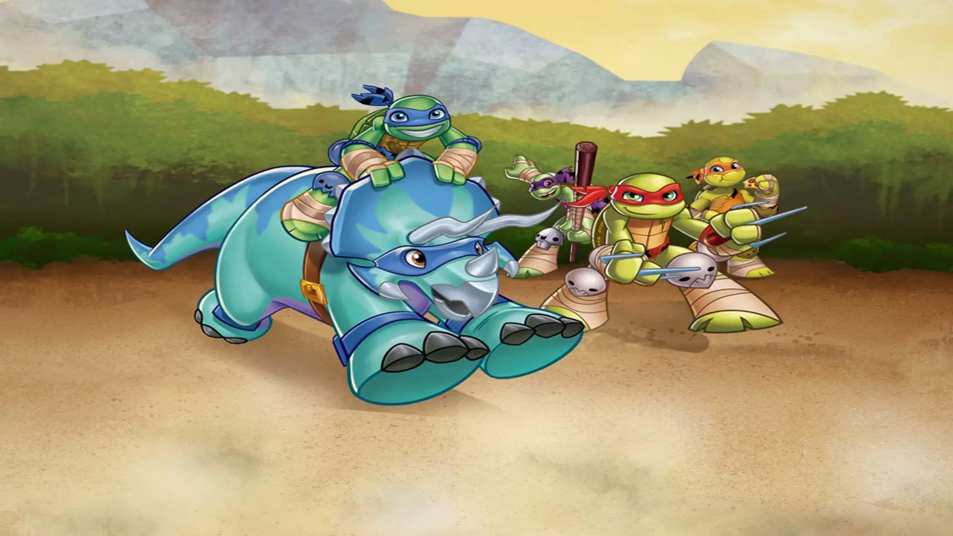 دانلود انیمیشن Half-Shell Heroes: Blast to the Past 2015