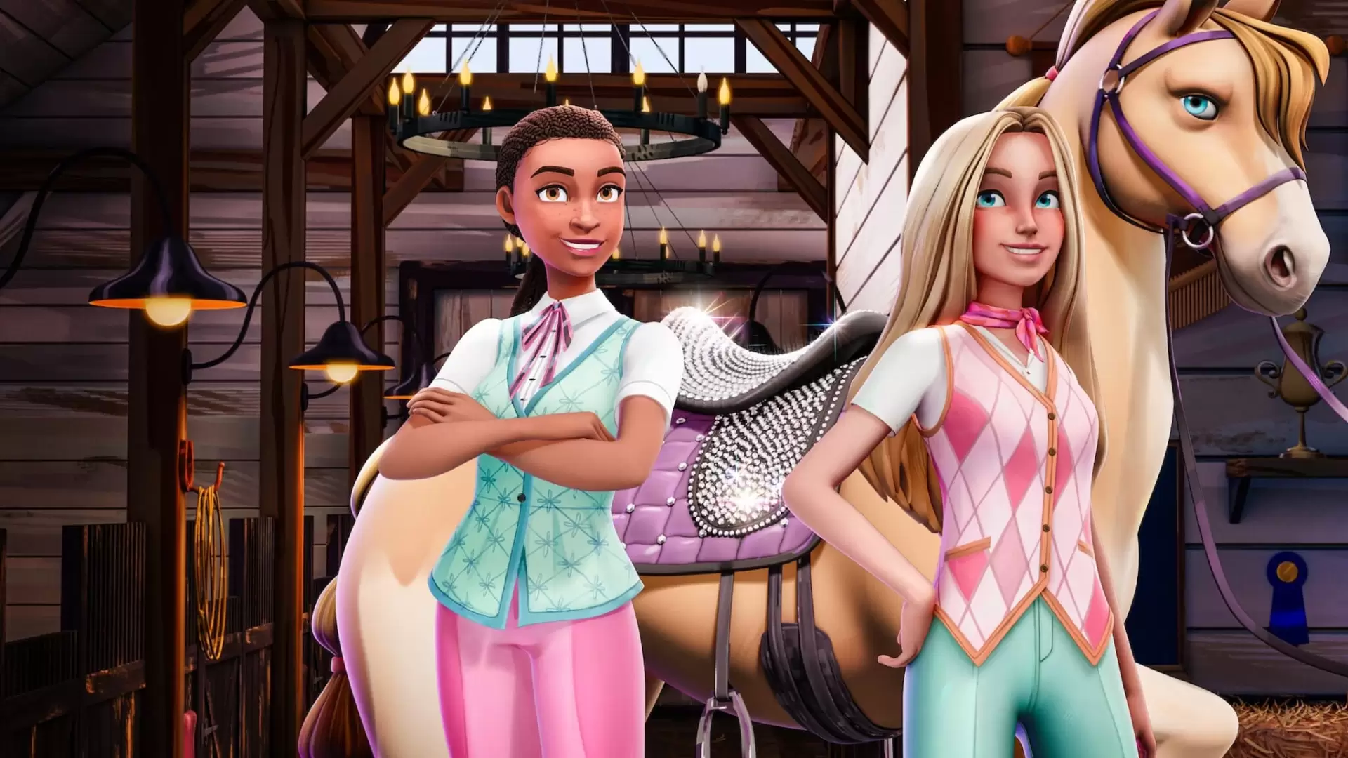 دانلود انیمیشن Barbie Mysteries: The Great Horse Chase 2024 با تماشای آنلاین