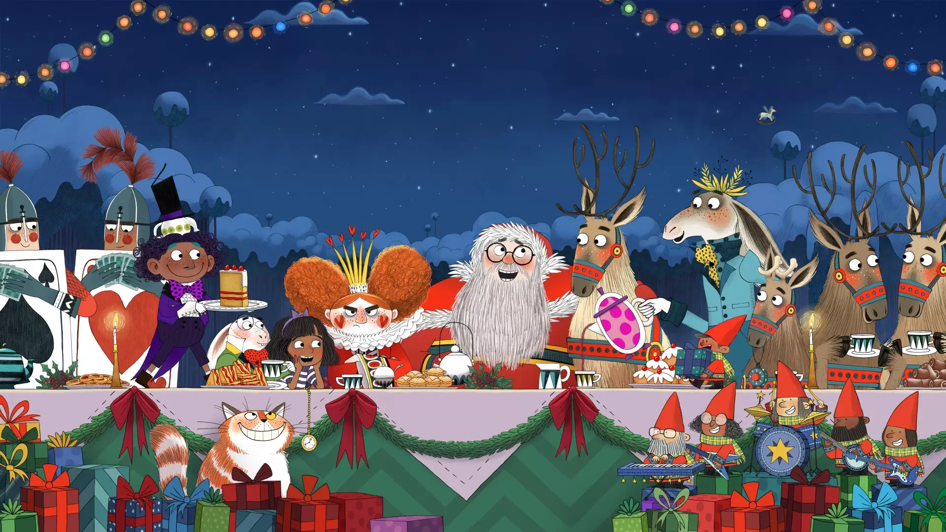 دانلود انیمیشن The Night Before Christmas in Wonderland 2024