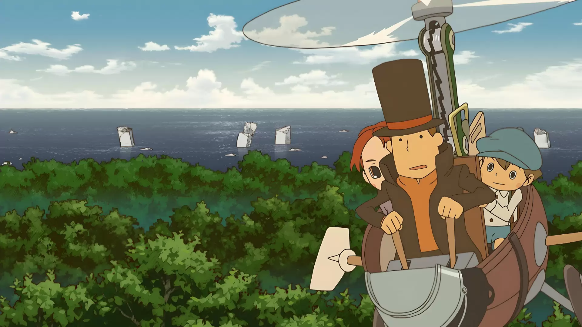 دانلود انیمیشن Professor Layton und die ewige Diva 2009