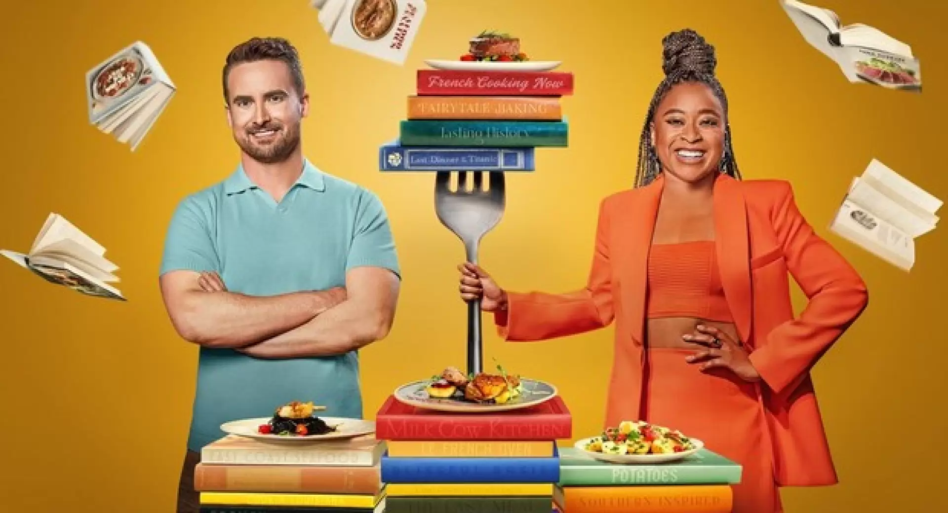 دانلود سریال Clash the Cookbooks 2024