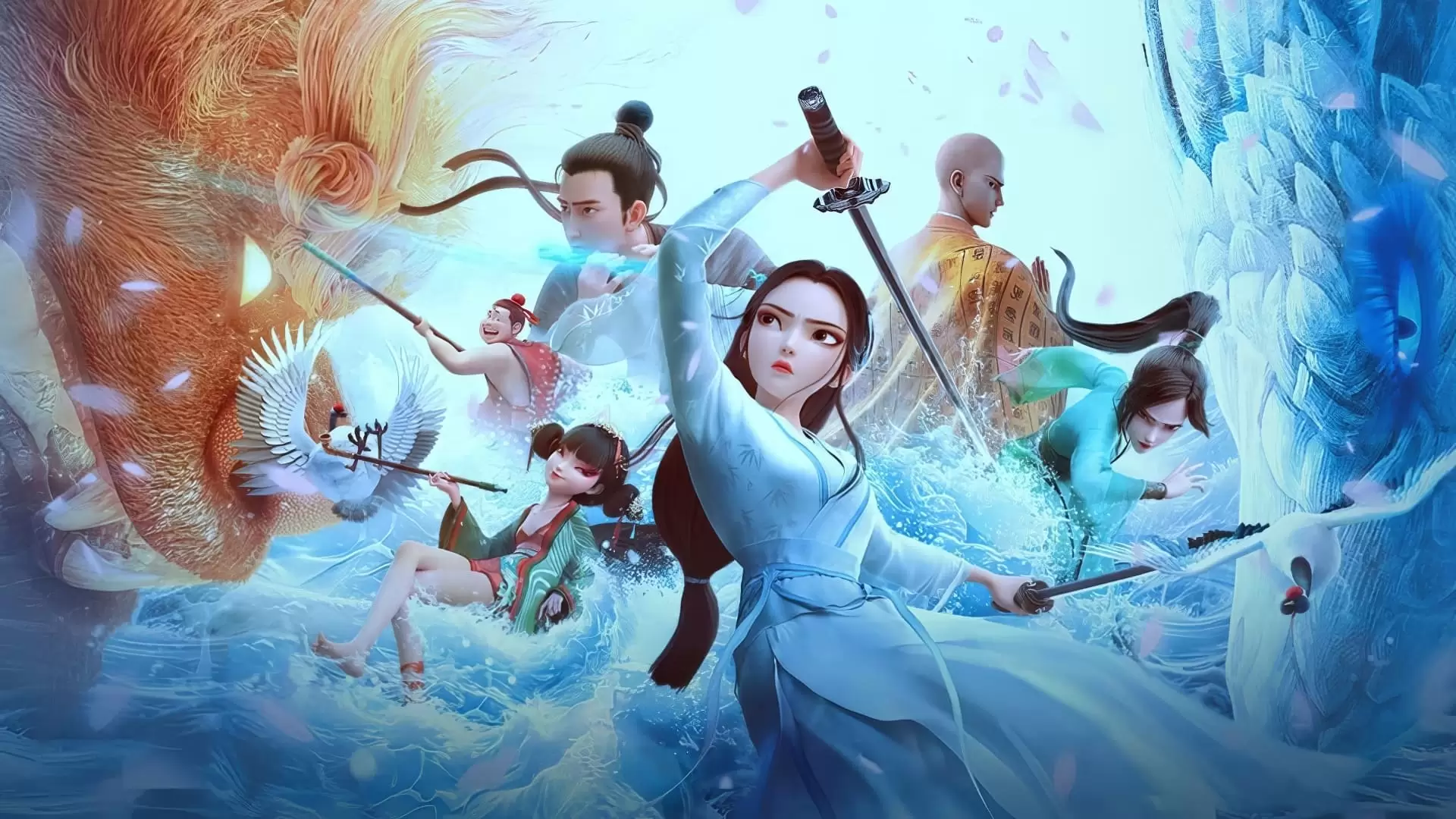 دانلود انیمیشن White Snake: Afloat 2024