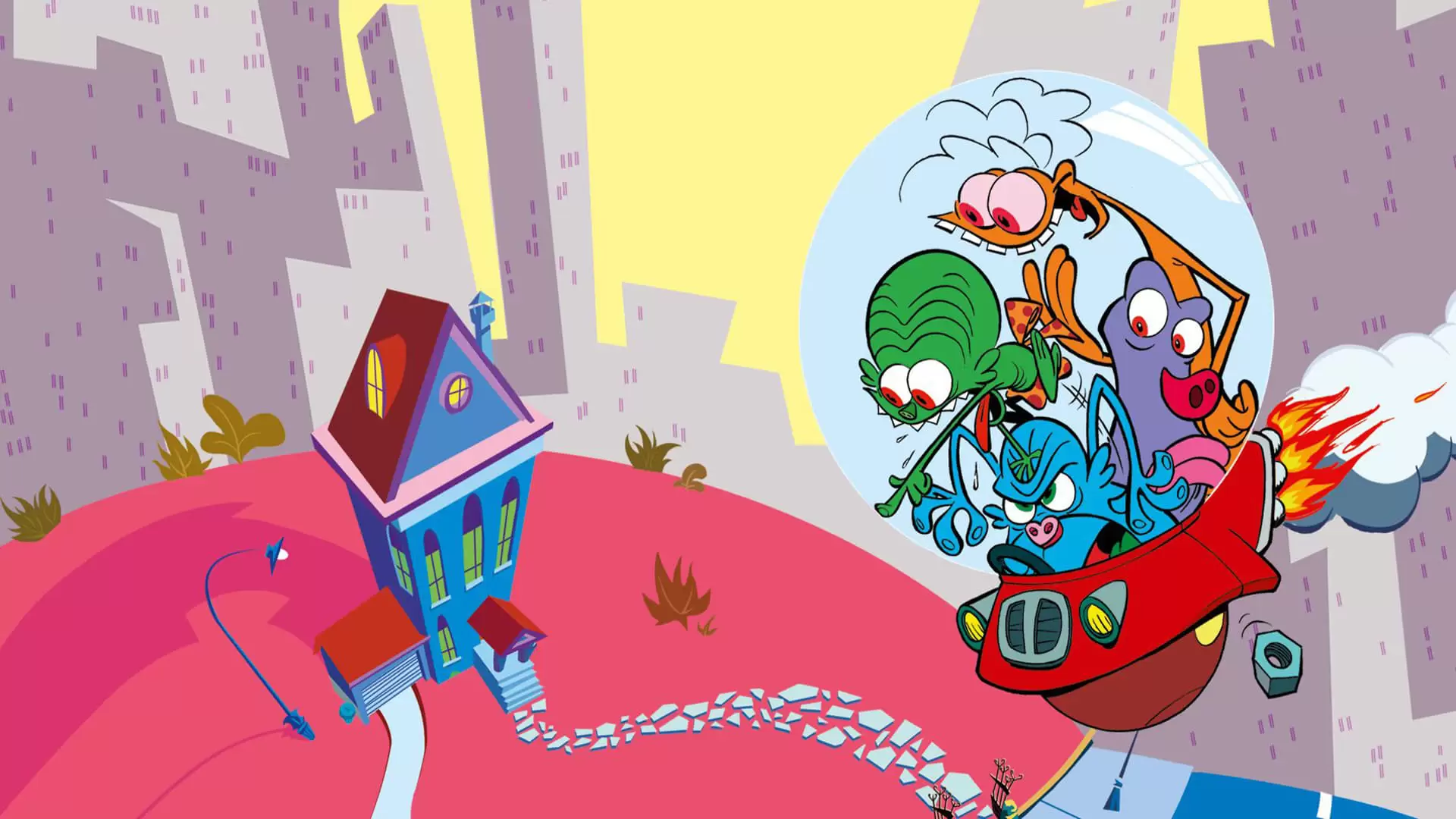 دانلود انیمیشن Space Goofs 1997