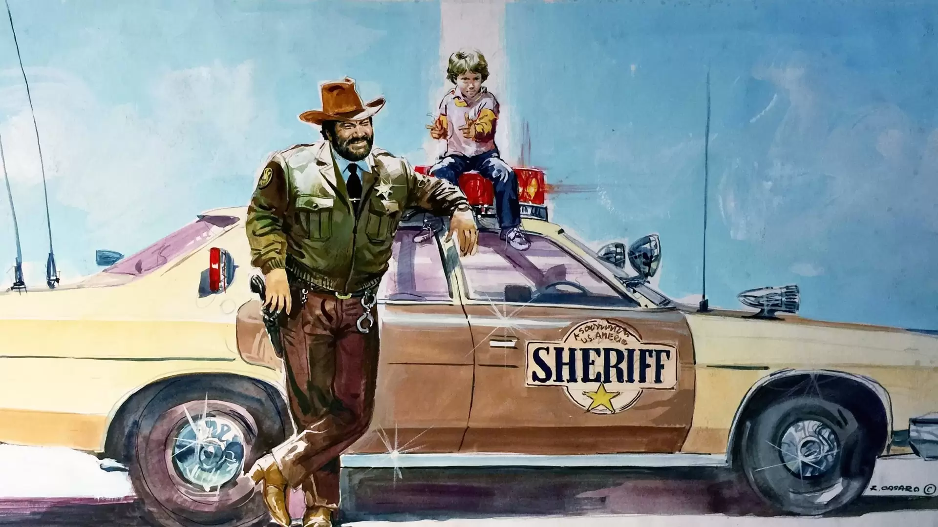 دانلود فیلم The Sheriff and the Satellite Kid 1979