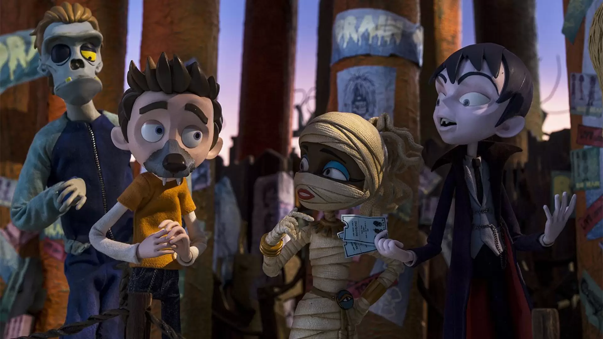 دانلود انیمیشن Scream Street 2015