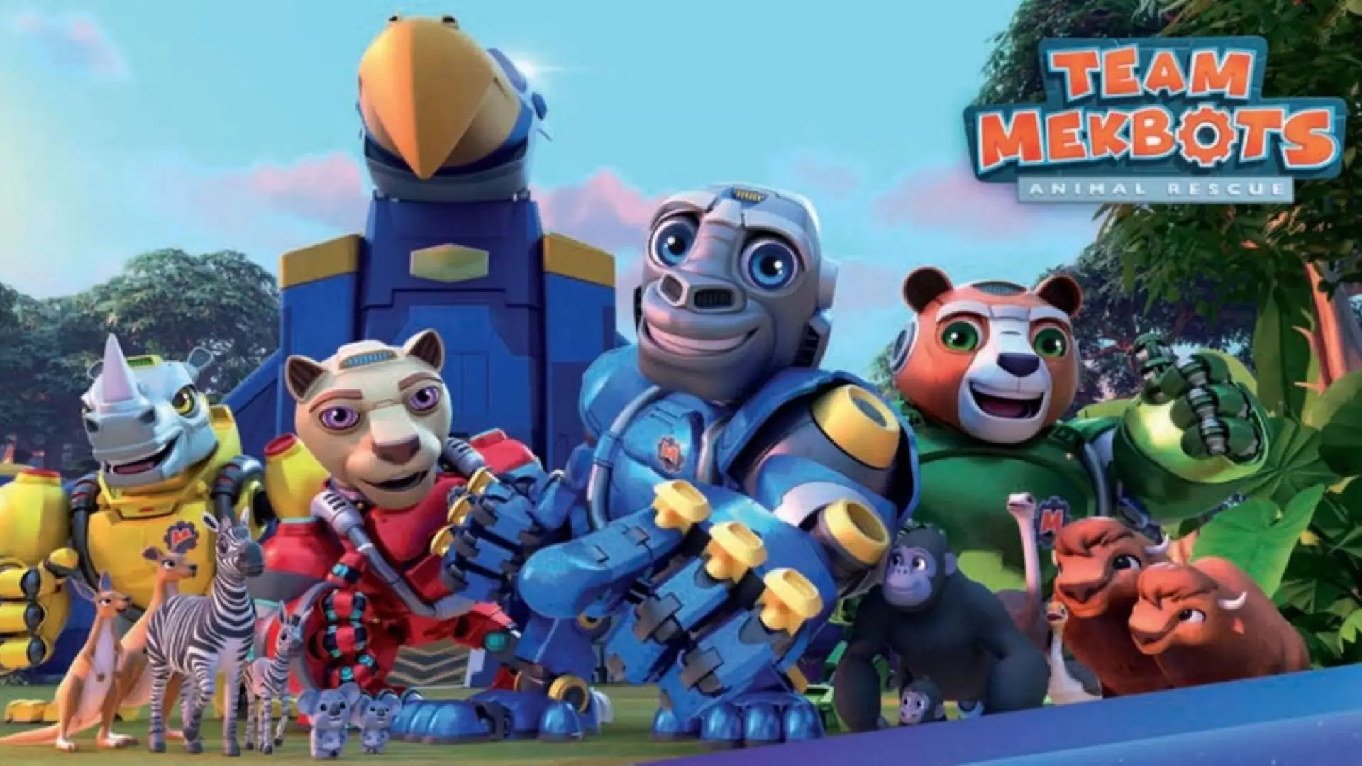 دانلود انیمیشن Team Mekbots: Animal Rescue 2023