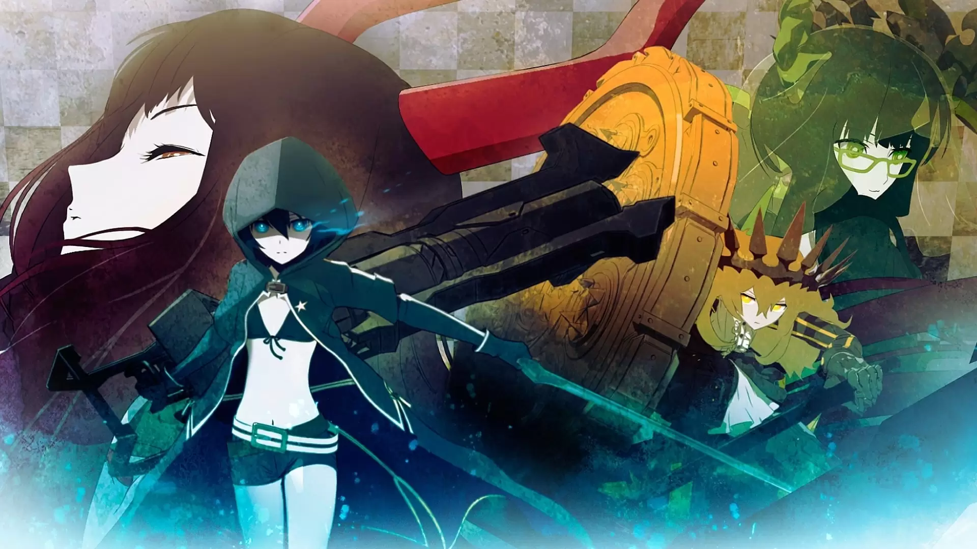 دانلود انیمه Black Rock Shooter 2012