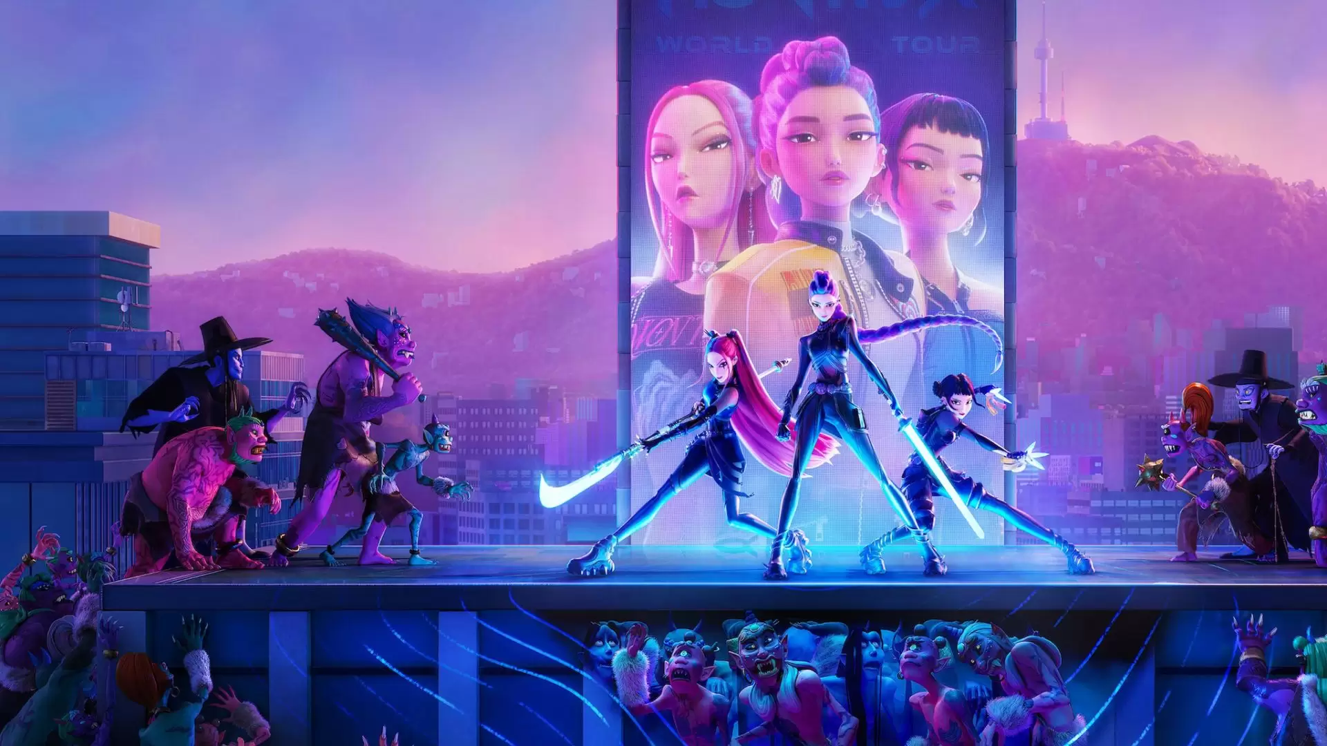 دانلود انیمیشن KPop Demon Hunters 2025 با زیرنویس فارسی و تماشای آنلاین