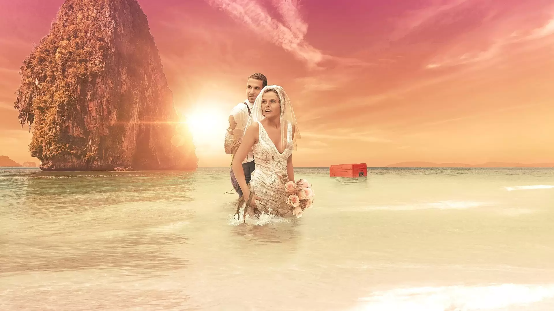 دانلود سریال Stranded on Honeymoon Island AU 2025 با تماشای آنلاین