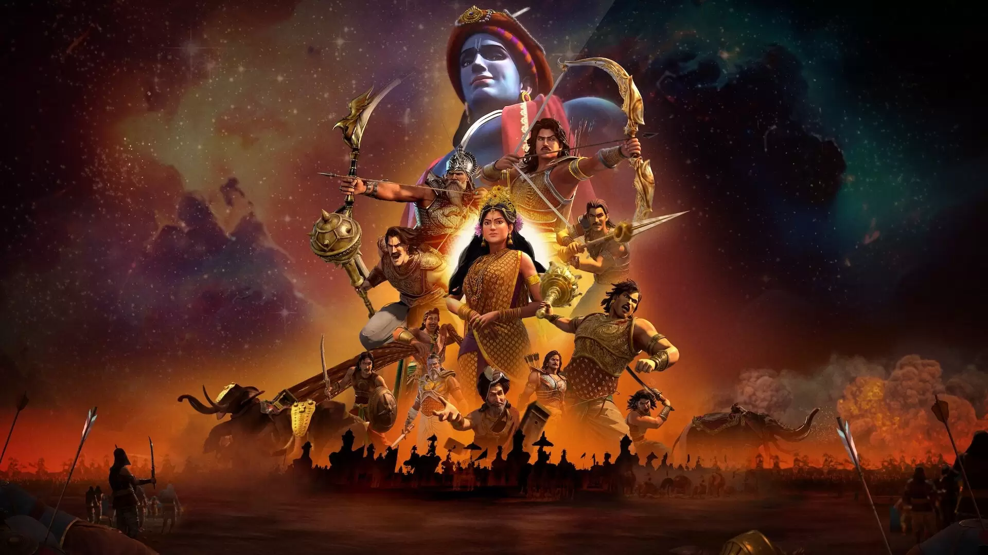 دانلود انیمیشن Kurukshetra The Great War of Mahabharata 2025