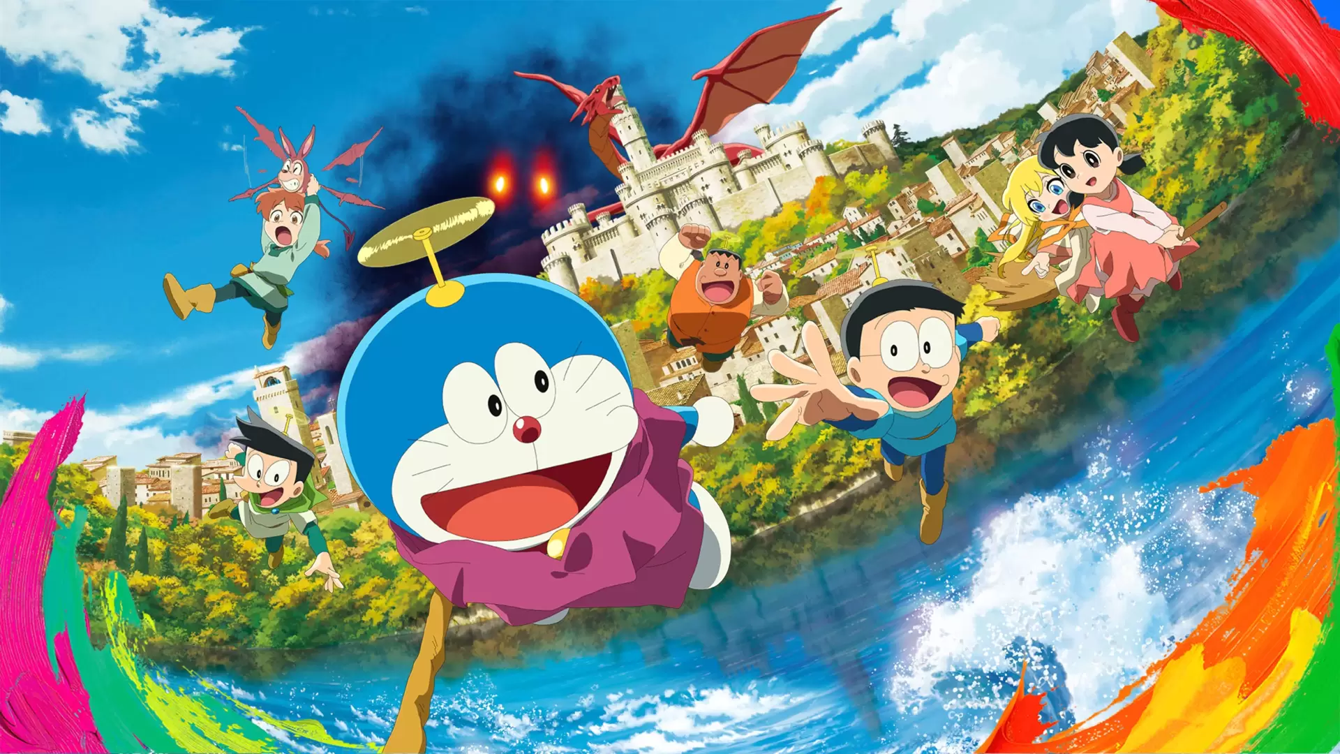 دانلود انیمه Doraemon: Nobita’s Art World Tales 2025