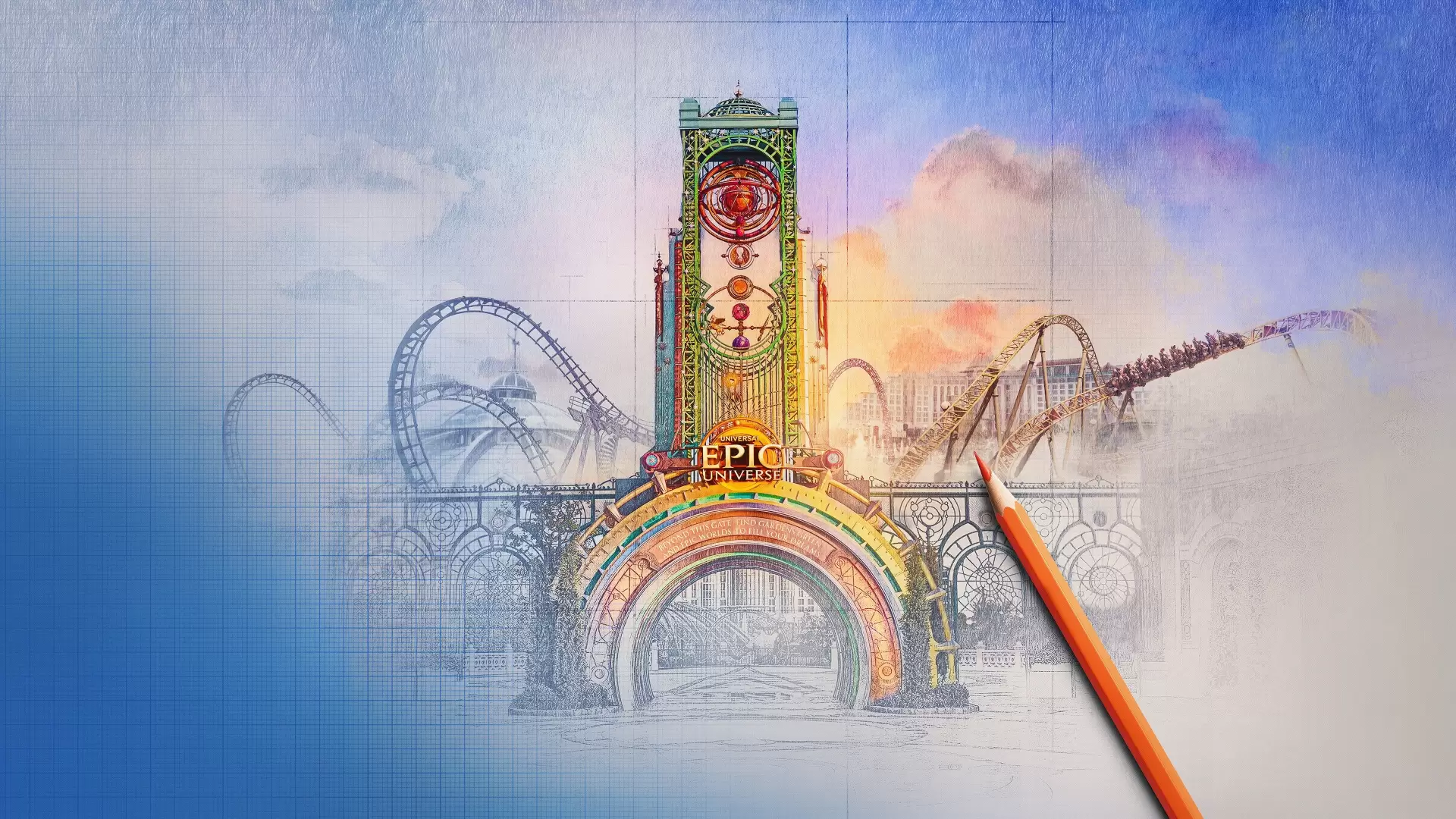 دانلود مستند Epic Ride: The Story of Universal Theme Parks 2025
