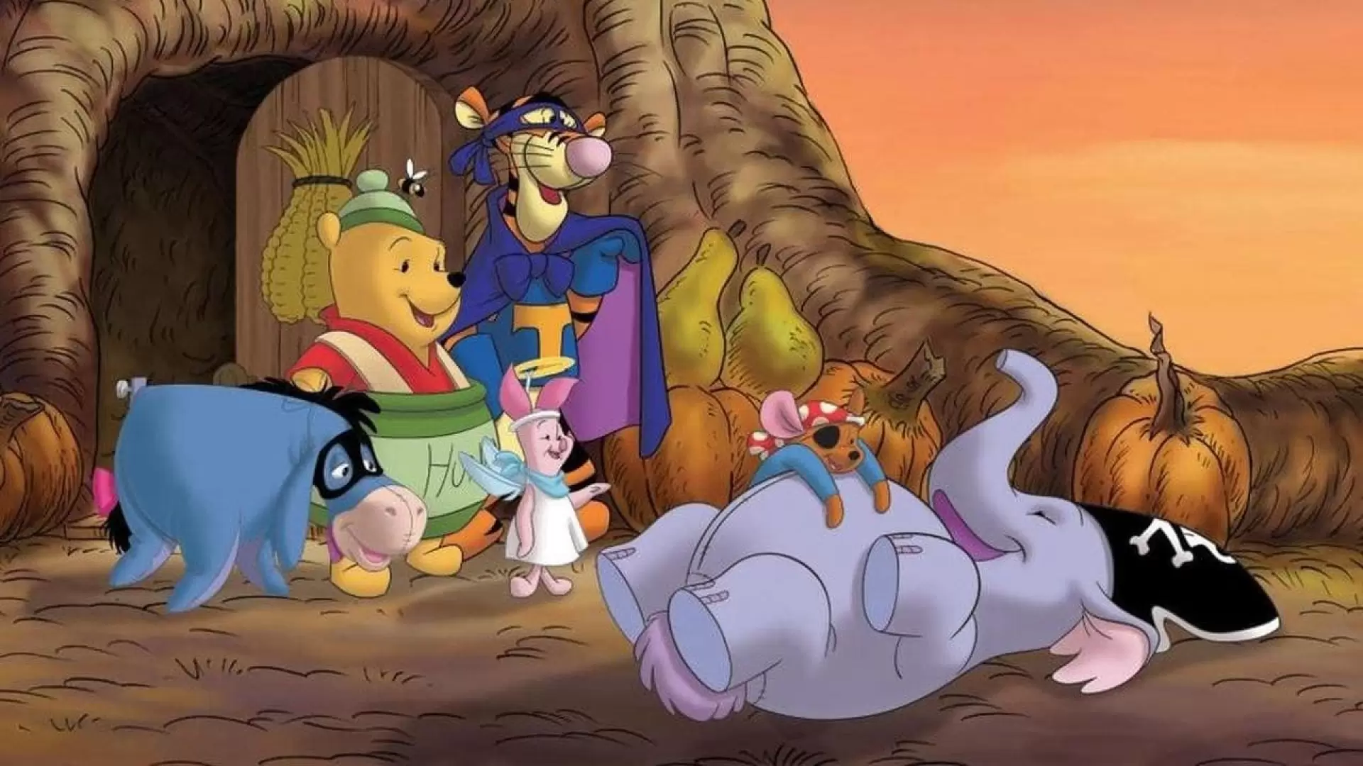 دانلود انیمیشن Pooh’s Heffalump Halloween Movie 2005
