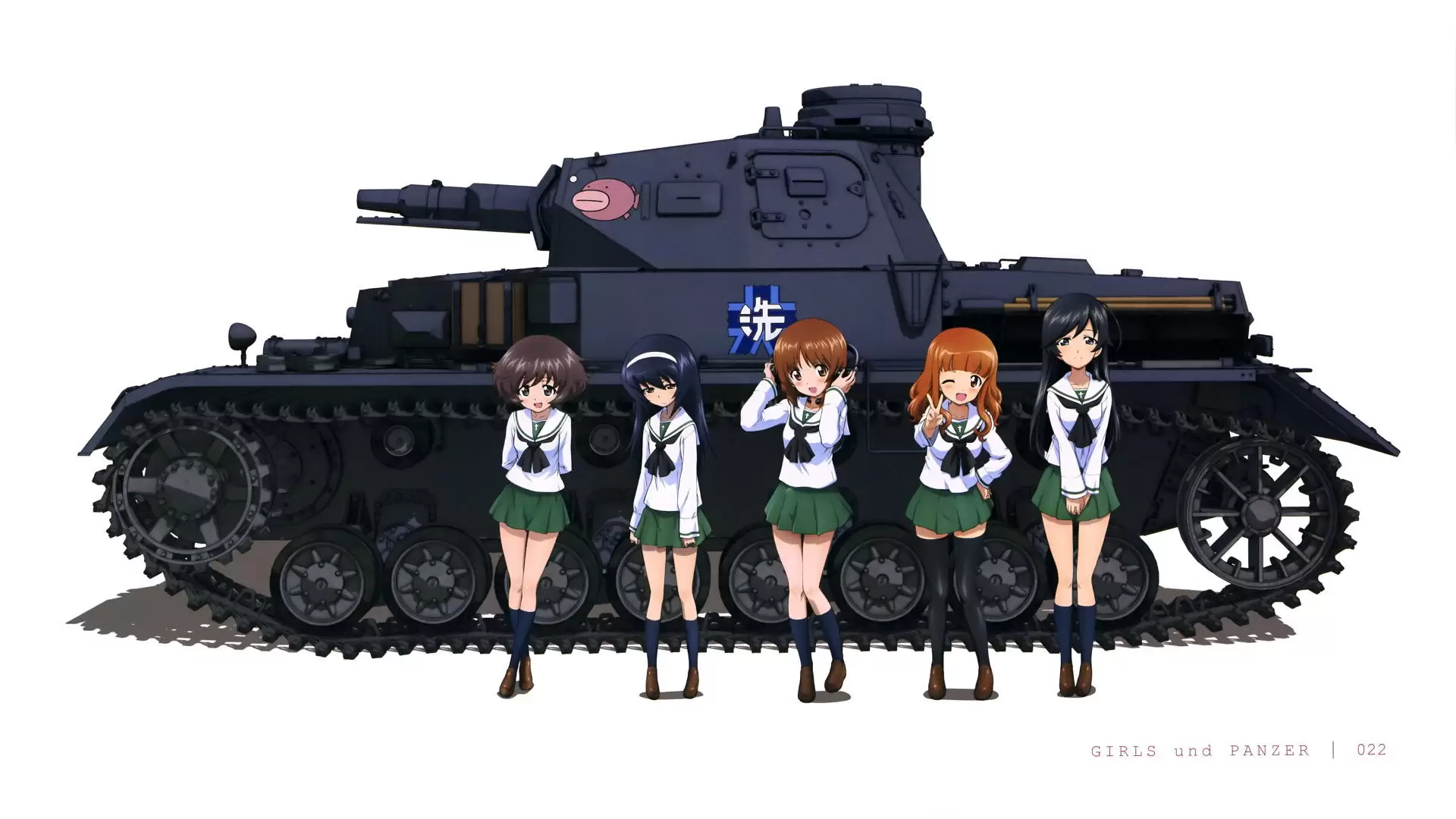 دانلود انیمه Girls und Panzer 2012 (دختران و تانک)