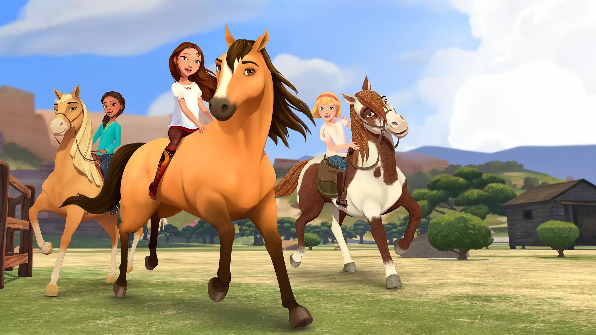 دانلود انیمیشن Spirit Riding Free 2017