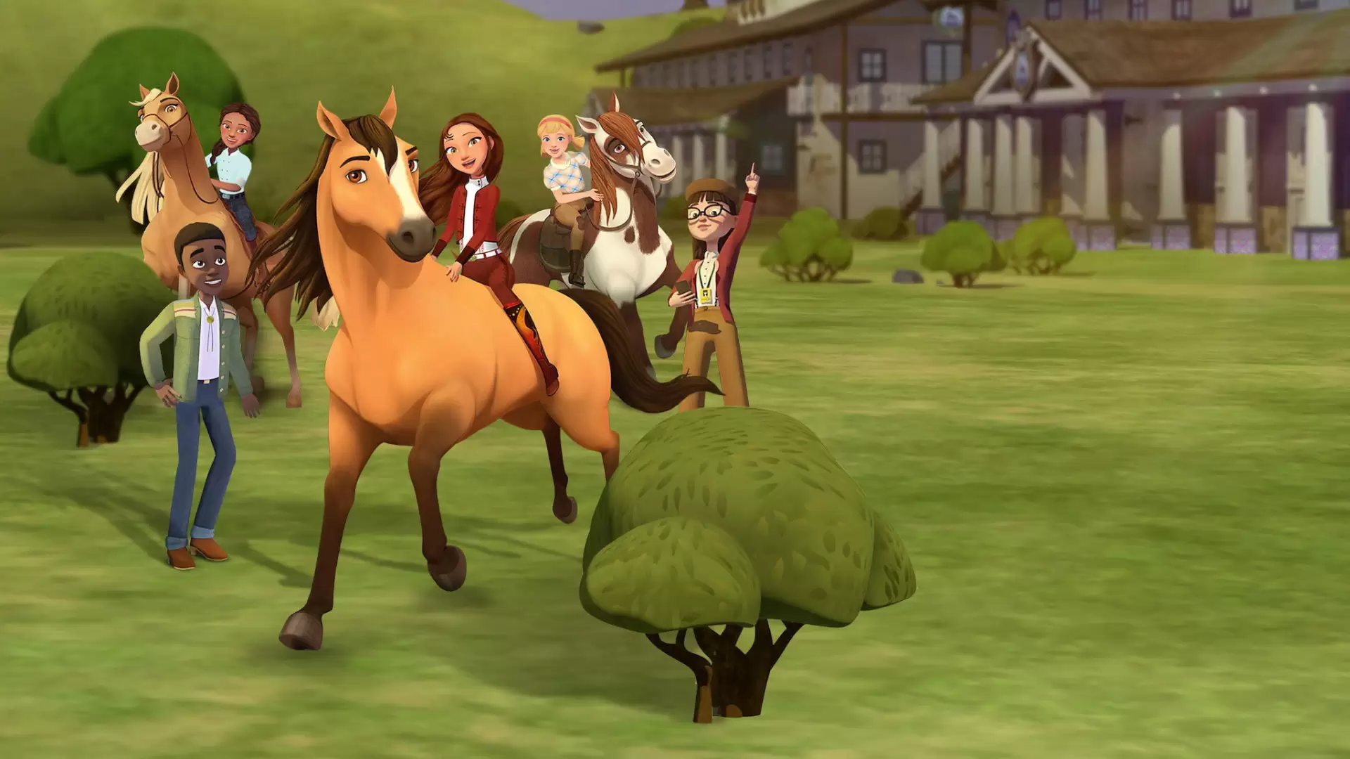 دانلود انیمیشن Spirit Riding Free: Riding Academy 2020 (اسپریت سوار کار اسب آزاد)