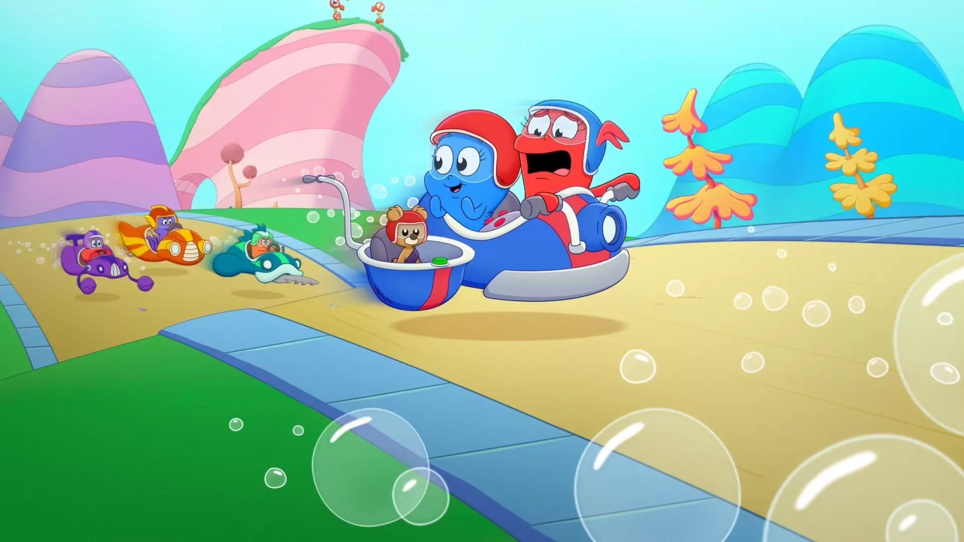 دانلود انیمیشن Dr. Seuss’s Red Fish, Blue Fish 2025