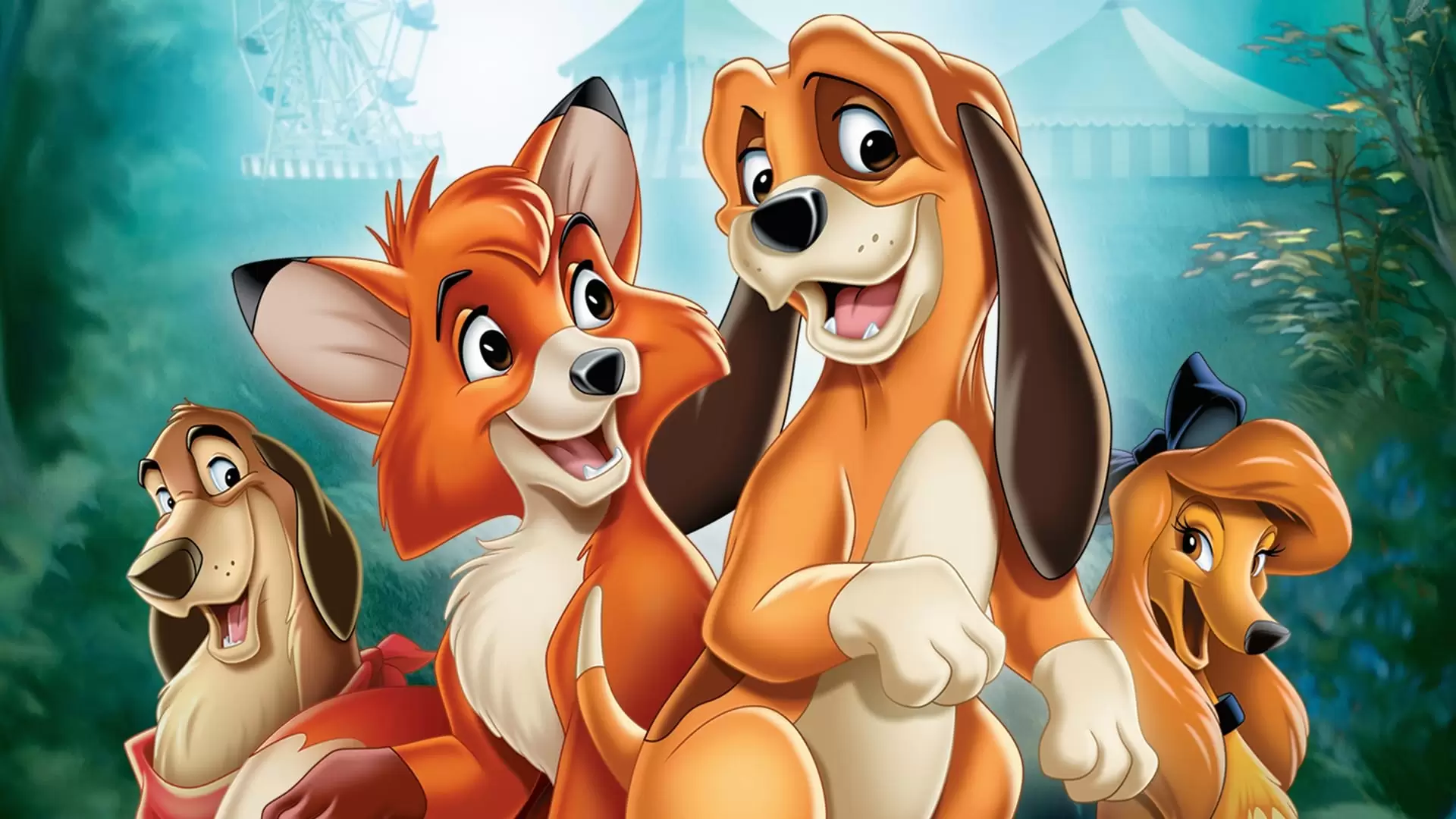 دانلود انیمیشن The Fox and the Hound 2 2006 (روباه و سگ شکاری ۲) با زیرنویس فارسی