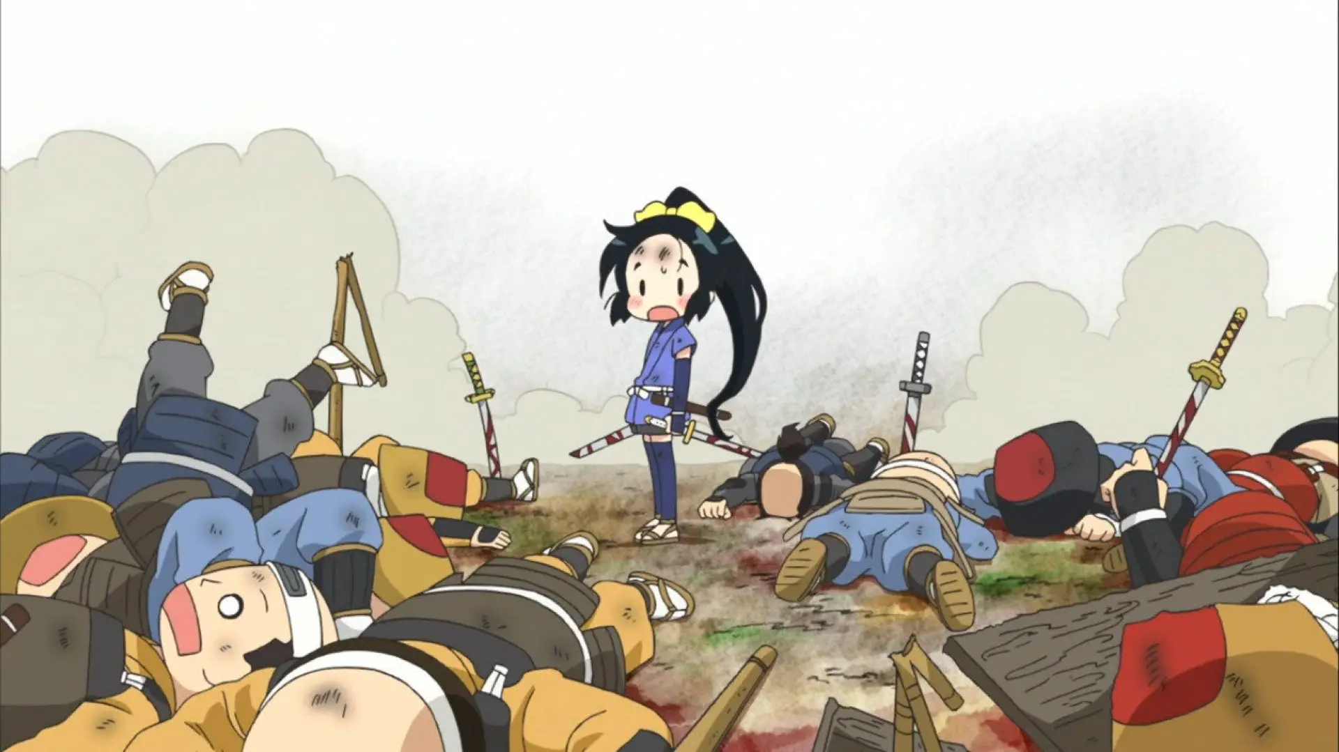 دانلود انیمه Ninja Girl & Samurai Master (Nobunaga No Shinobi) 2016
