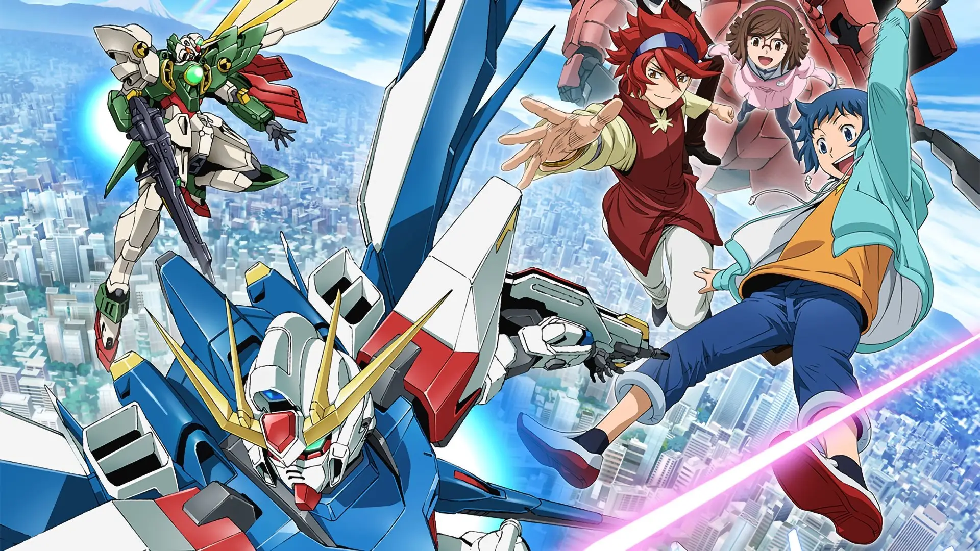 دانلود انیمه Gundam Build Fighters 2013