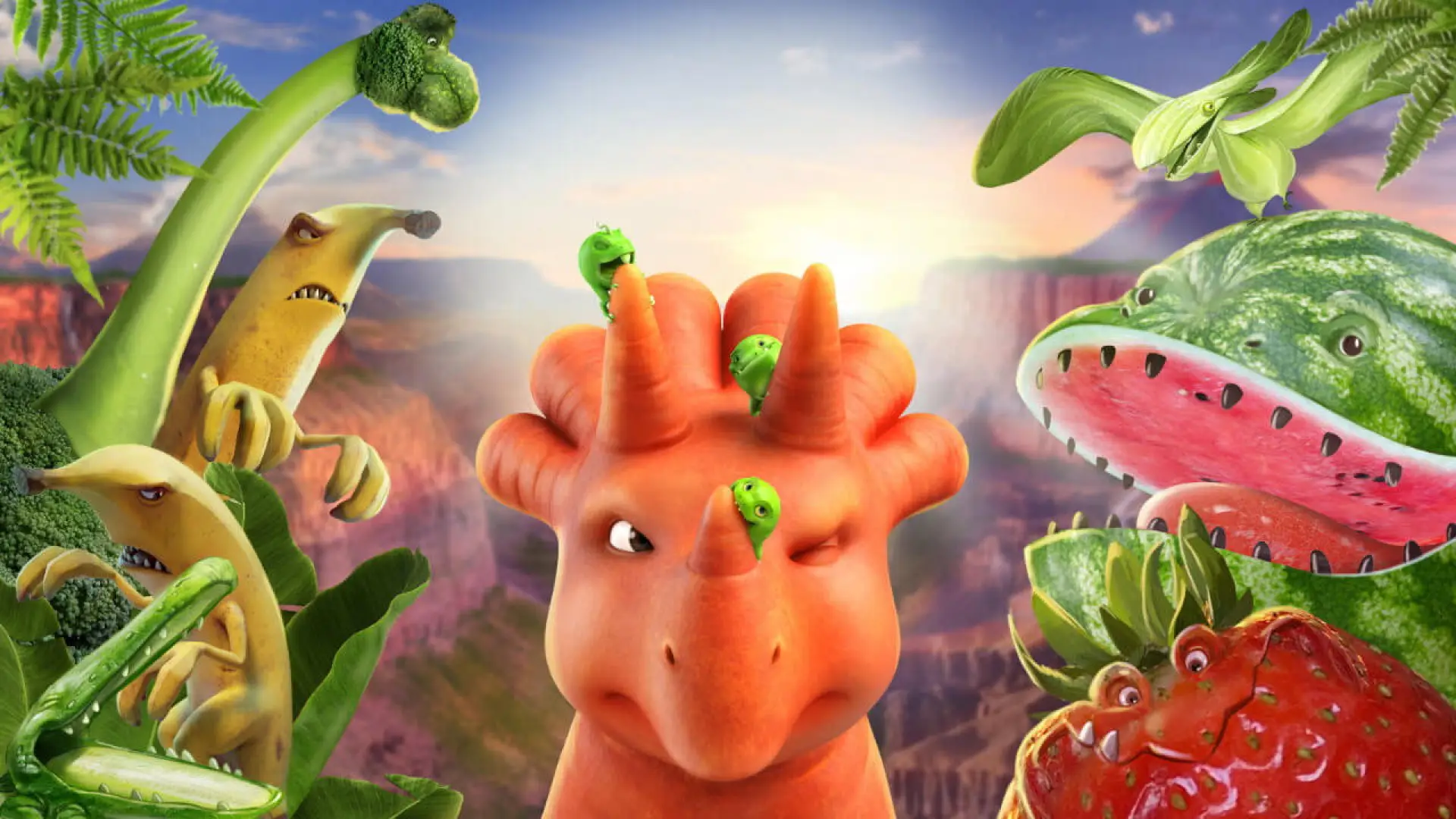 دانلود انیمیشن Ginger and the Vegesaurs 2022