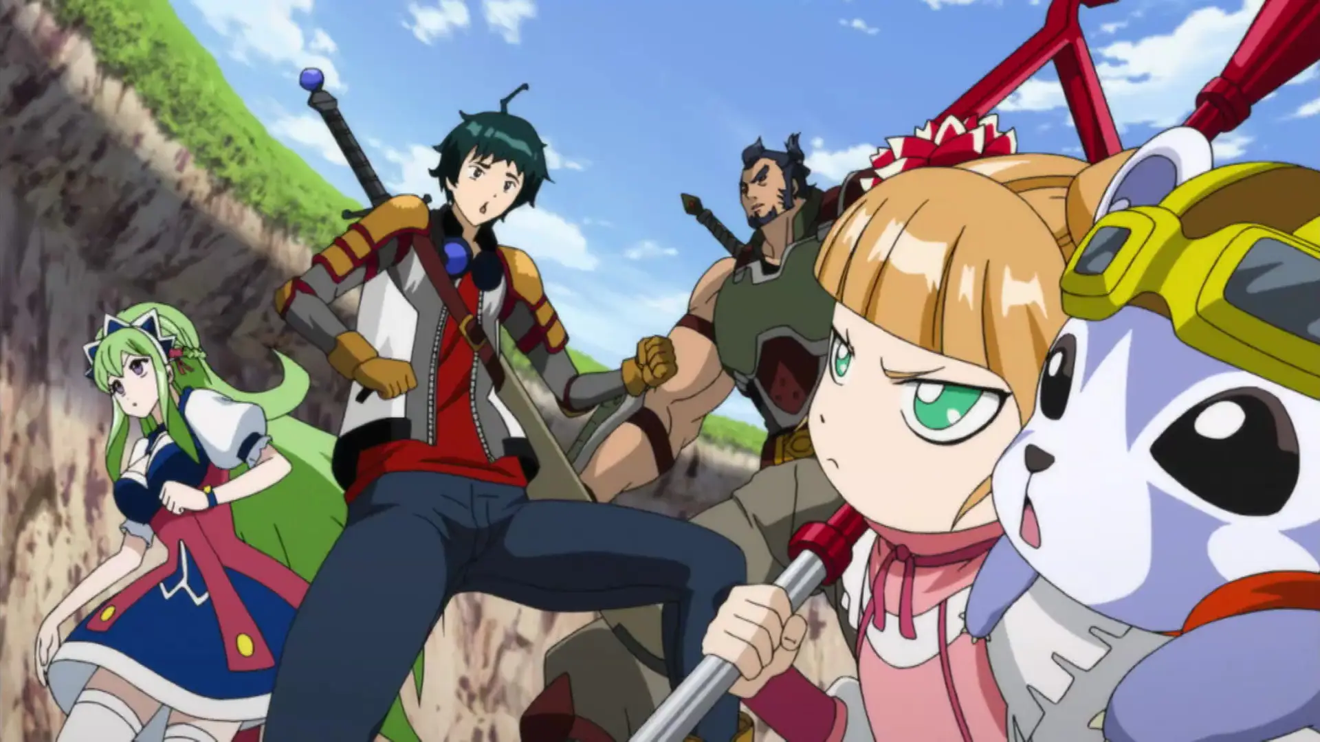 دانلود انیمه Ixion Saga DT 2012