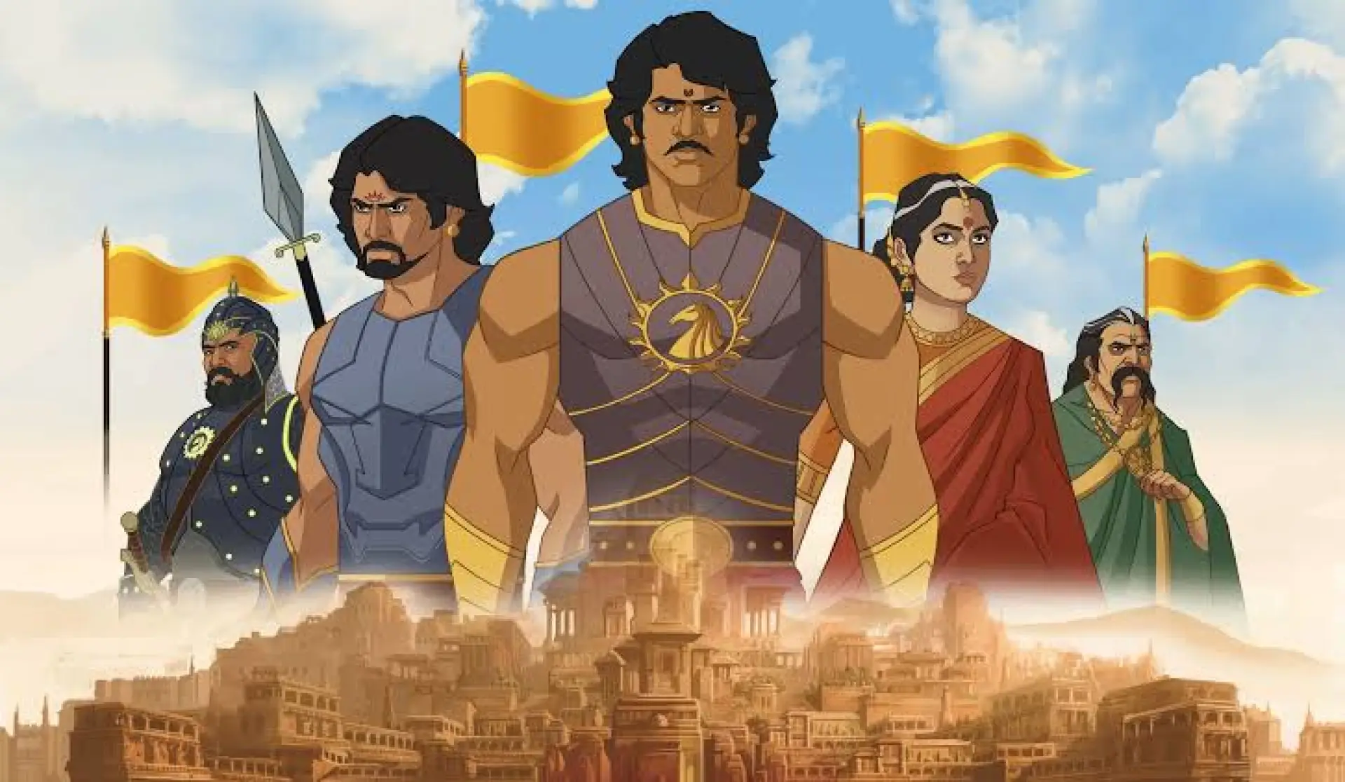 دانلود انیمیشن Baahubali: The Lost Legends 2017