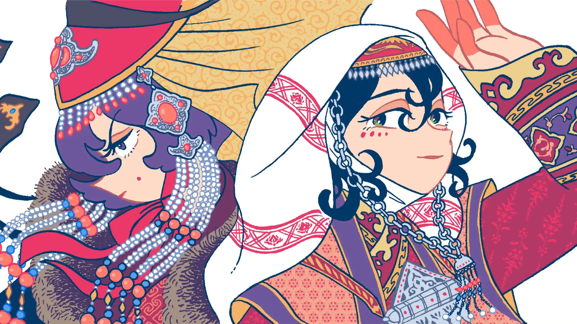 دانلود انیمه Jaadugar: A Witch in Mongolia (Tenmaku no Jaadugar) 2026