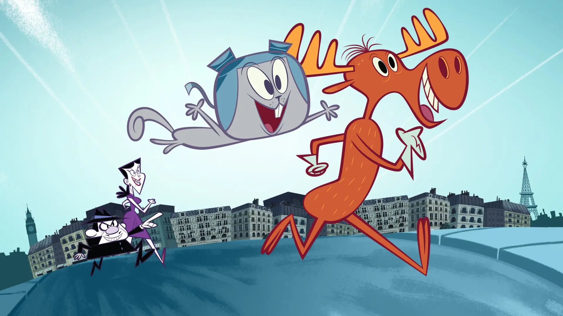 دانلود انیمیشن The Adventures of Rocky and Bullwinkle 2018