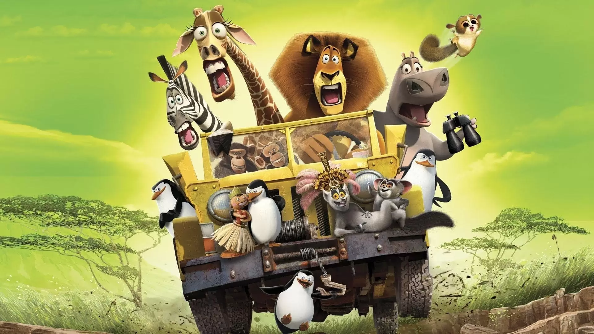دانلود انیمیشن Madagascar: Escape 2 Africa 2008 (ماداگاسکار : فرار به آفریقا) با زیرنویس فارسی و تماشای آنلاین