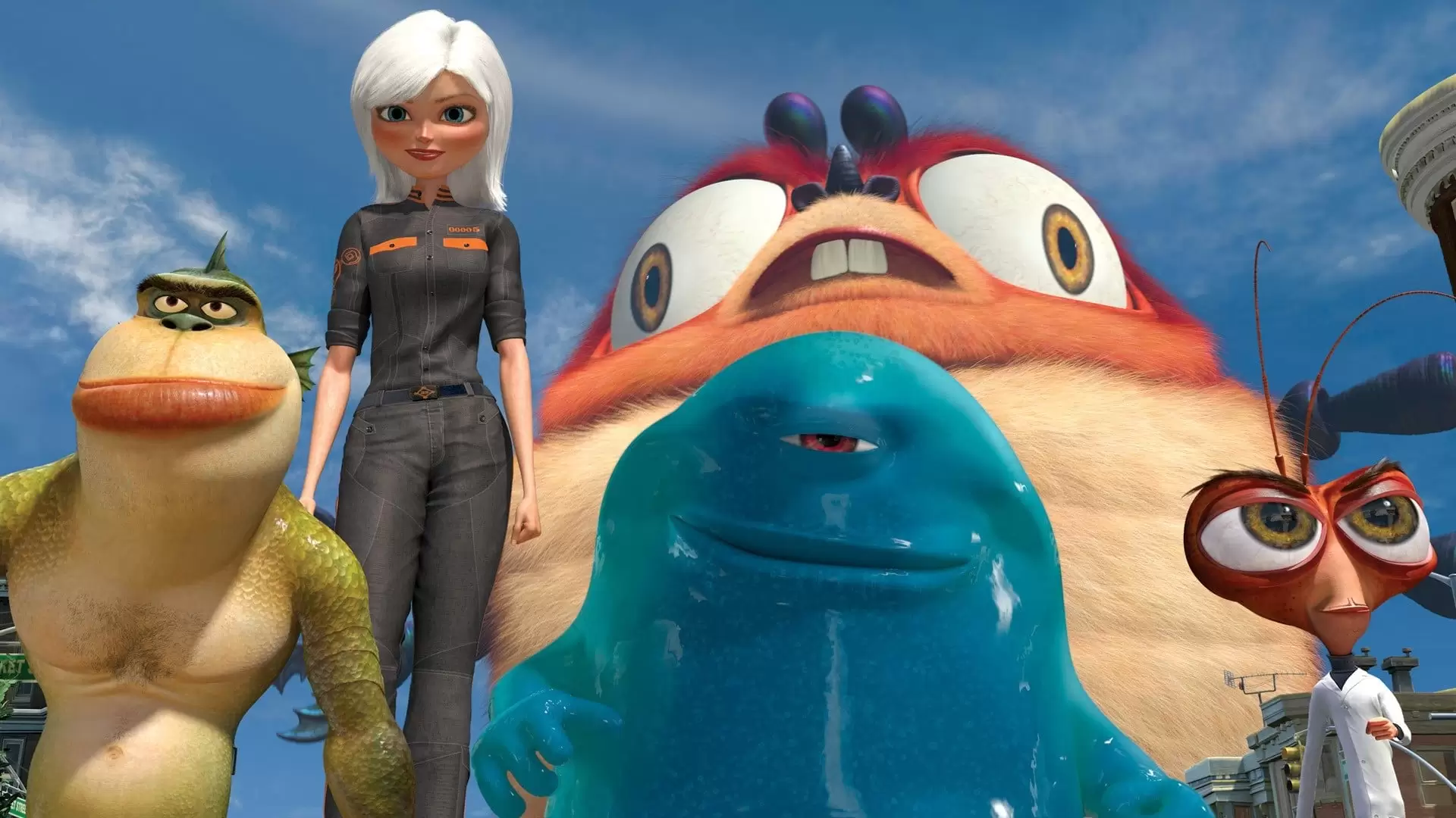 دانلود انیمیشن Monsters vs. Aliens 2009 (هیولاها علیه بیگانگان) با زیرنویس فارسی و تماشای آنلاین
