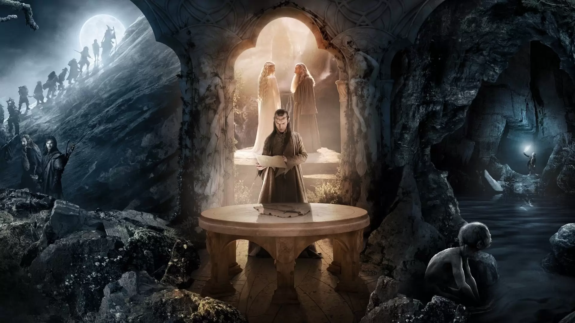 دانلود فیلم The Hobbit: An Unexpected Journey 2012 (سرزمین میانه ۱: هابیت ۱: سفر غیرمنتظره) با زیرنویس فارسی و تماشای آنلاین