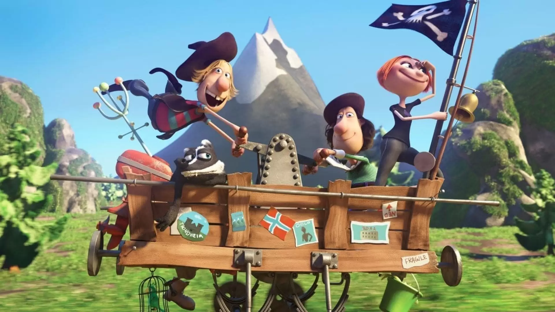 دانلود انیمیشن Two Buddies and a Badger 2015